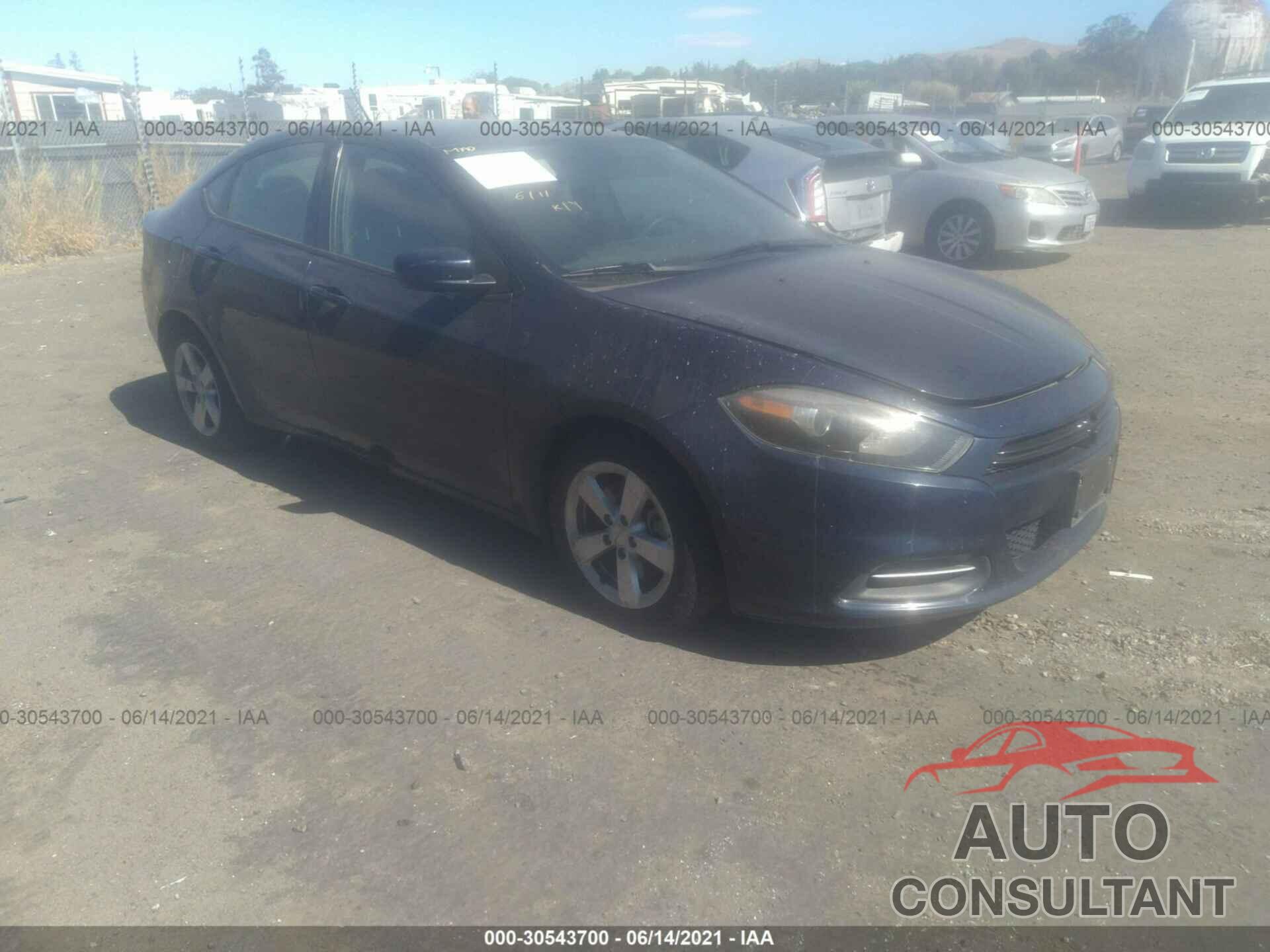 DODGE DART 2016 - 1C3CDFBB1GD769861