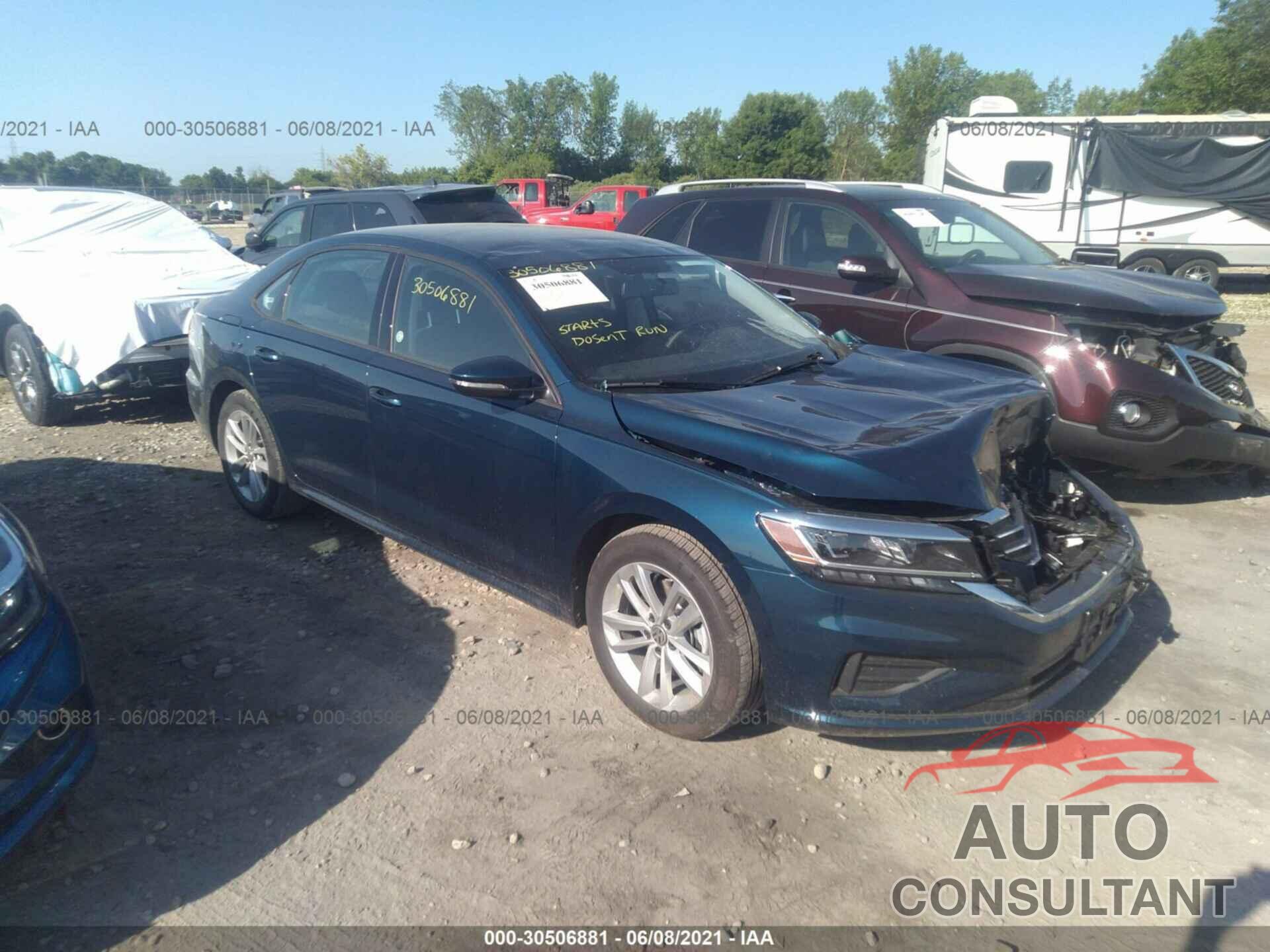 VOLKSWAGEN PASSAT 2021 - 1VWAA7A37MC012408