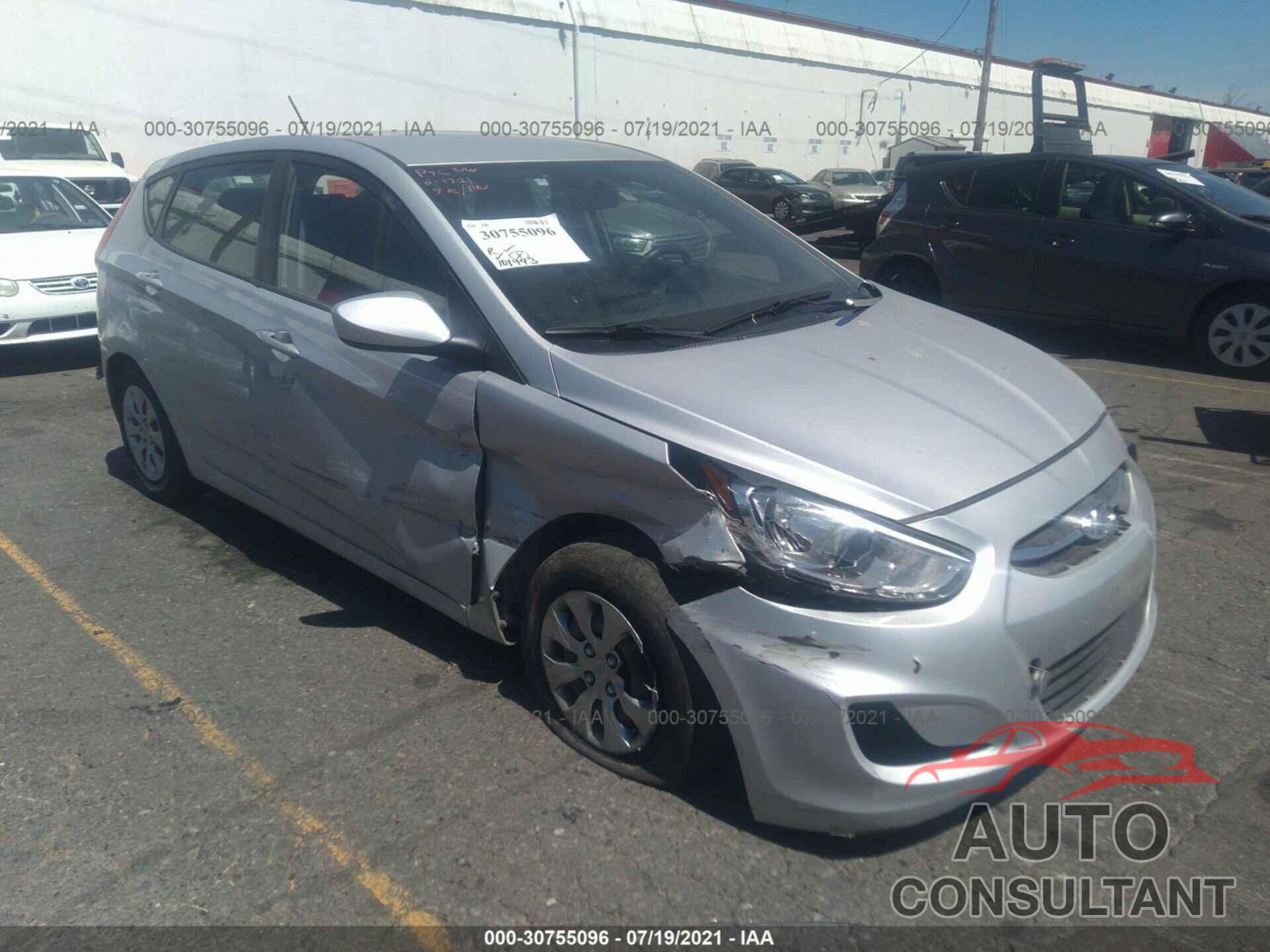 HYUNDAI ACCENT 2016 - KMHCT5AE9GU279216