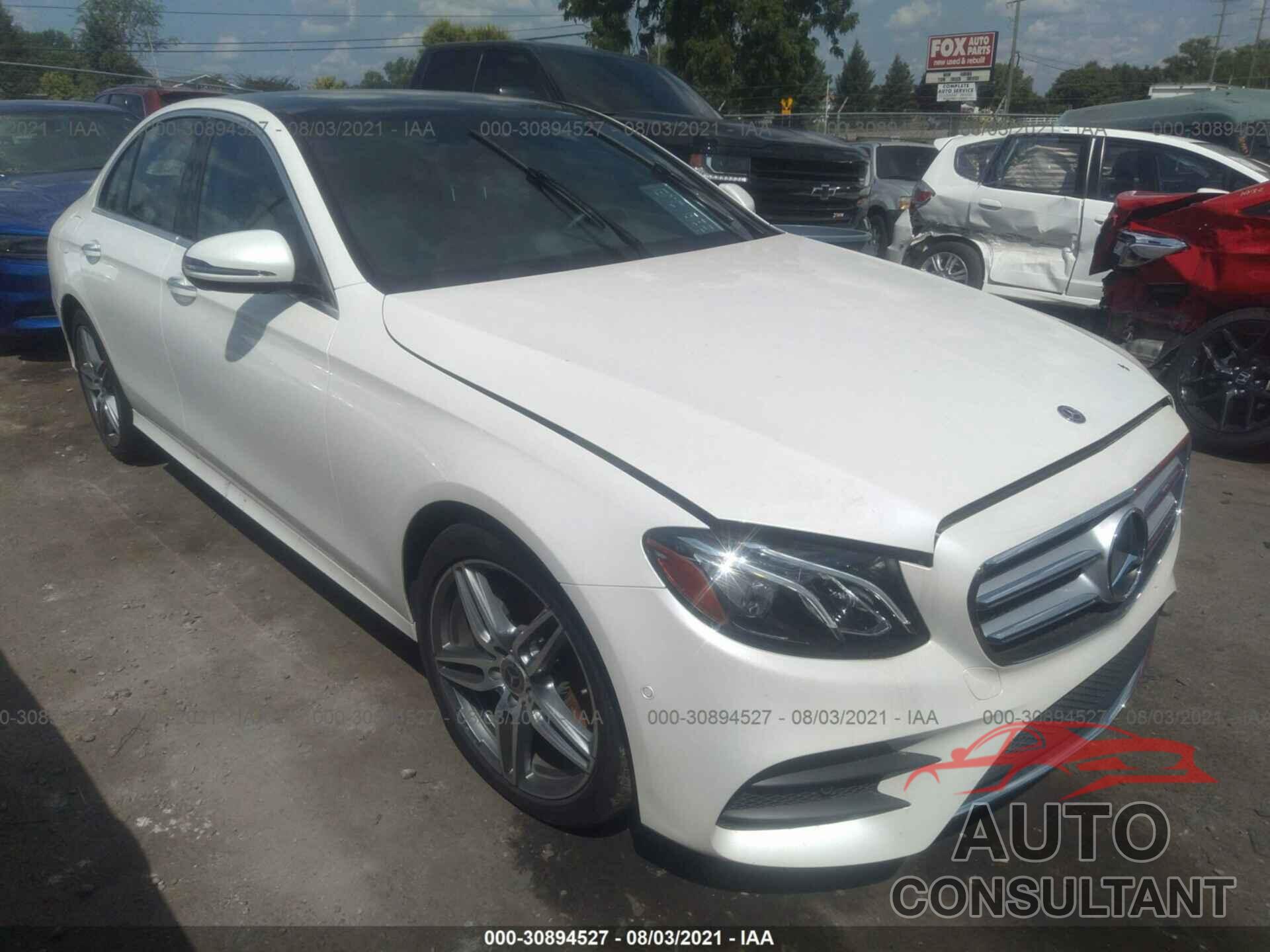 MERCEDES-BENZ E-CLASS 2018 - WDDZF4KB2JA313029