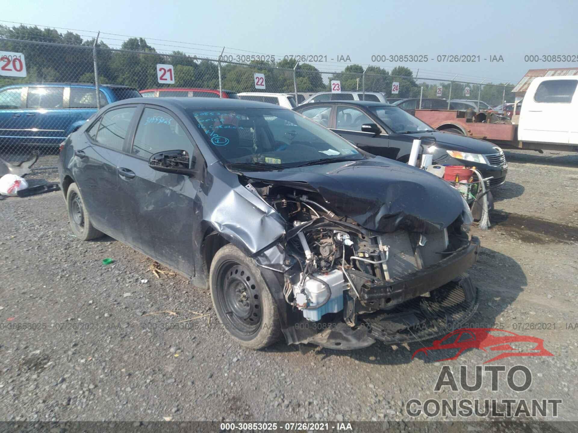 TOYOTA COROLLA 2016 - 2T1BURHE6GC745529