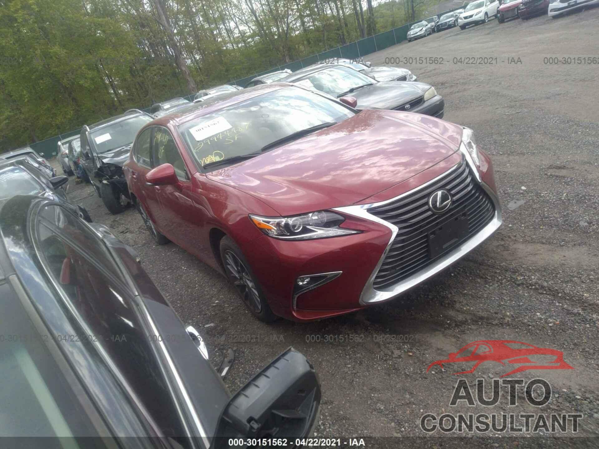 LEXUS ES 2018 - 58ABK1GG8JU092369