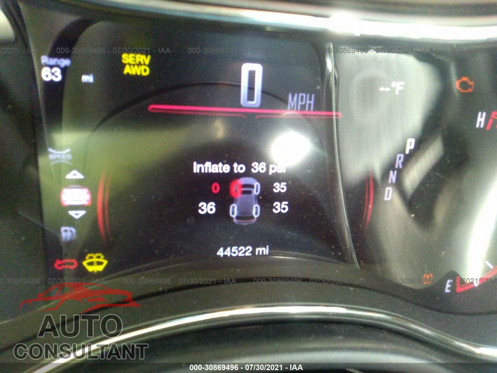 DODGE DURANGO 2019 - 1C4SDJCT9KC738356