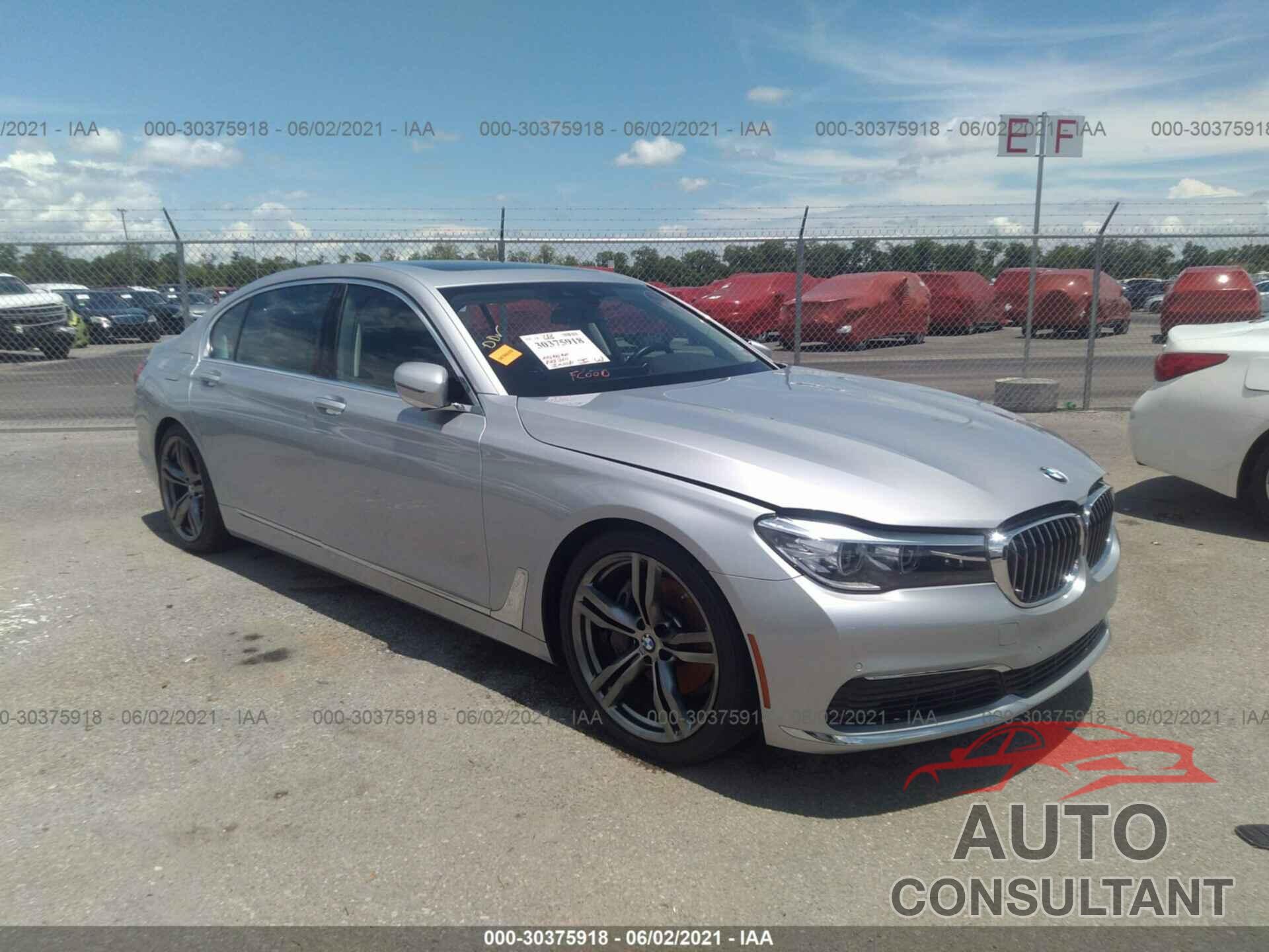 BMW 7 SERIES 2019 - WBA7E2C57KB217343