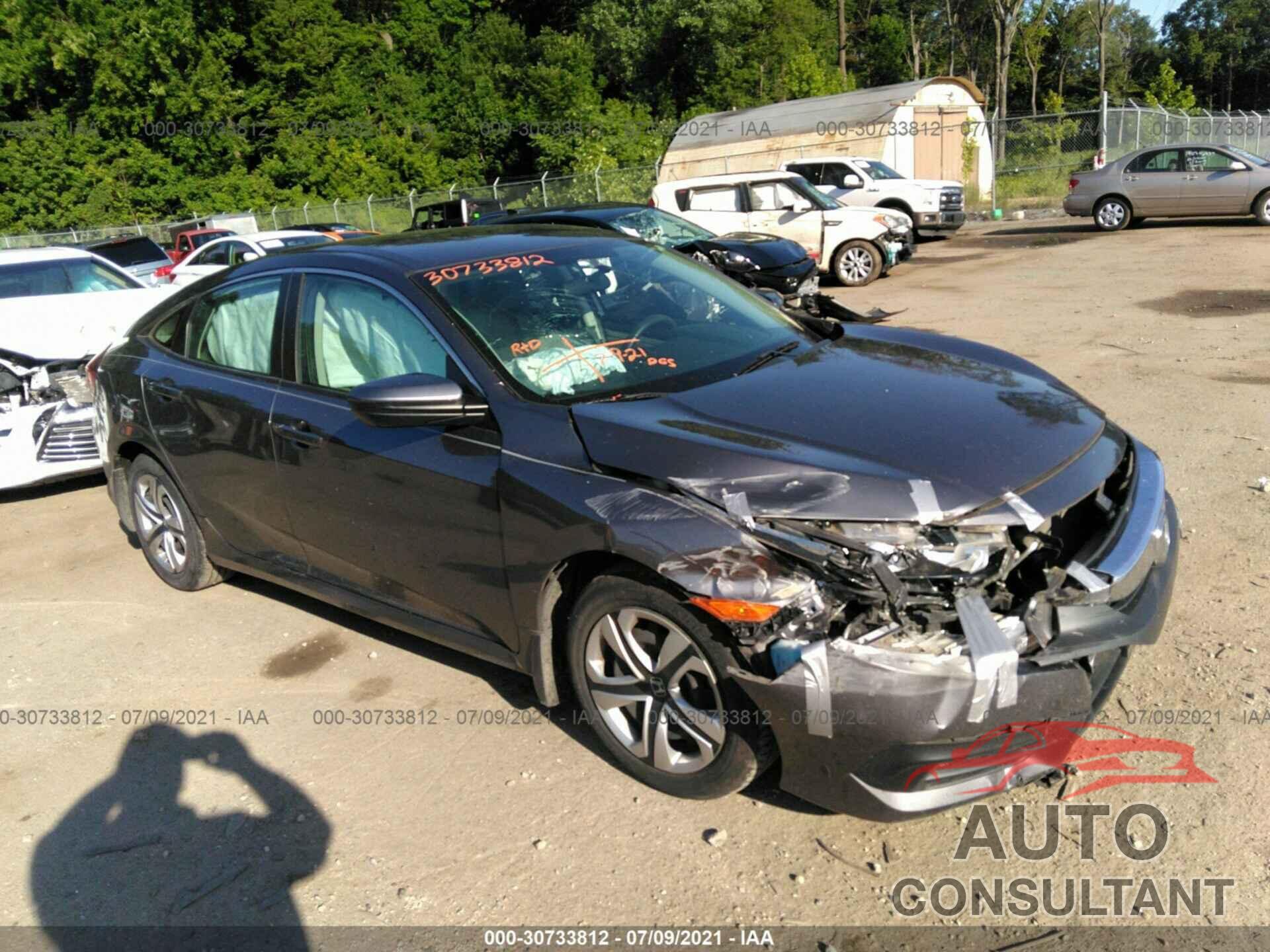 HONDA CIVIC SEDAN 2016 - 2HGFC2F54GH530933