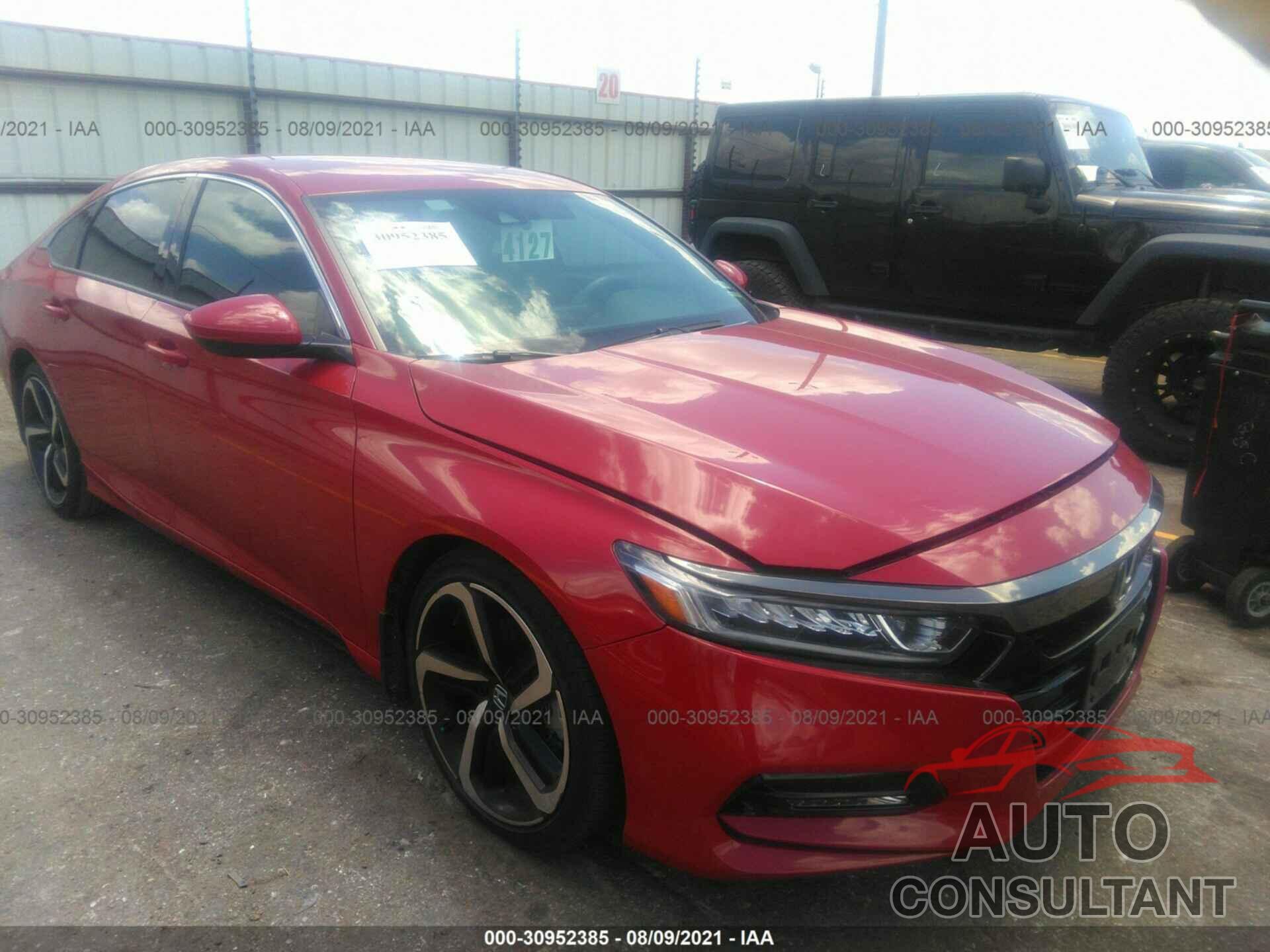 HONDA ACCORD SEDAN 2018 - 1HGCV1F32JA192816