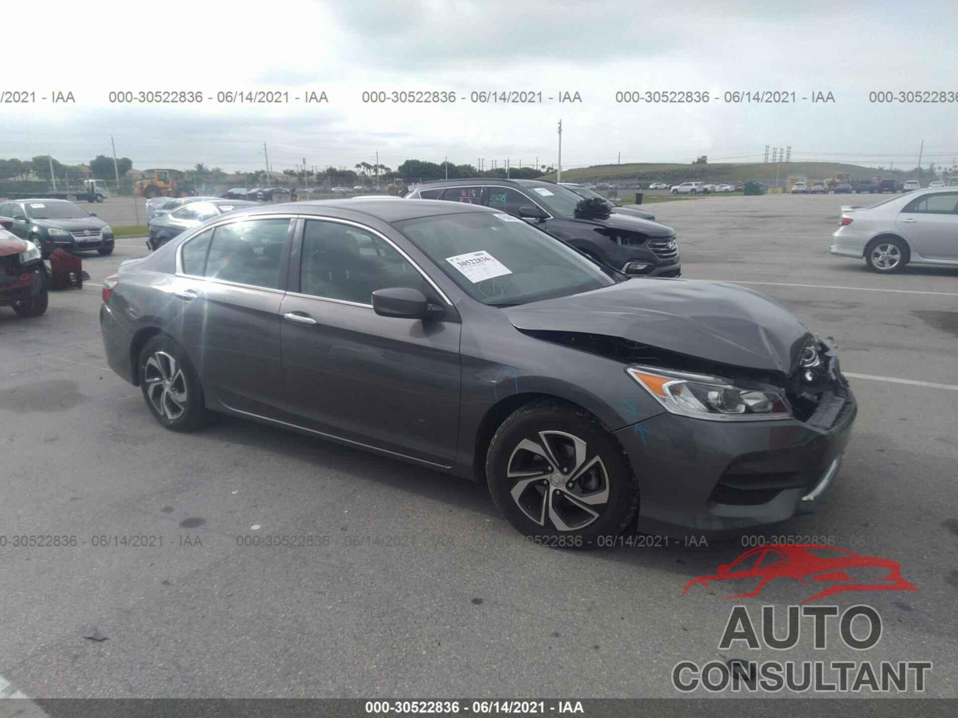HONDA ACCORD SEDAN 2017 - 1HGCR2F38HA267796