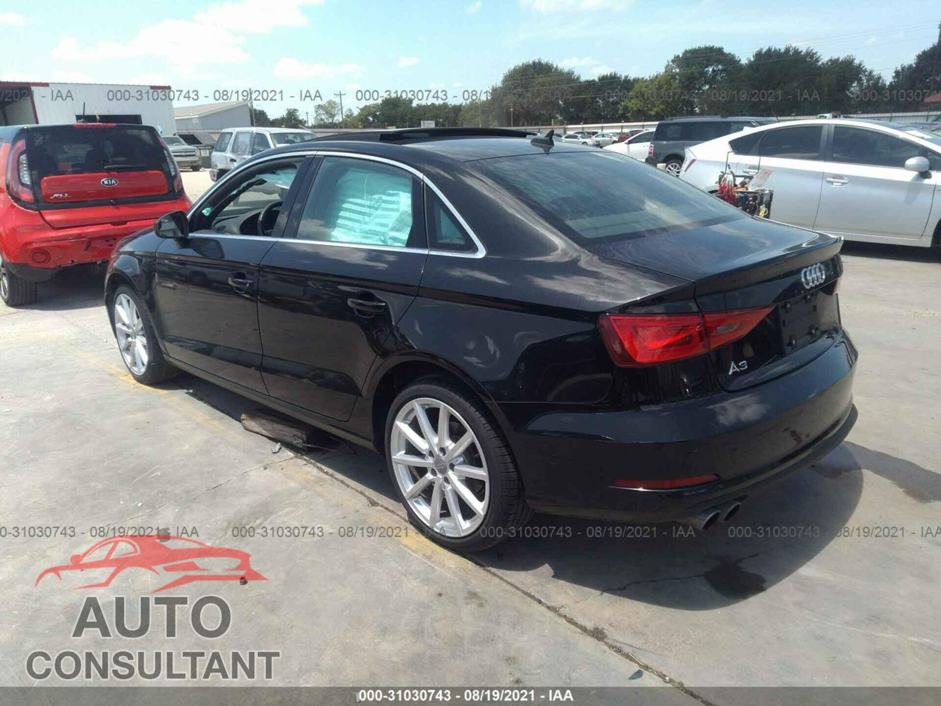 AUDI A3 2016 - WAUC7GFF9G1018821