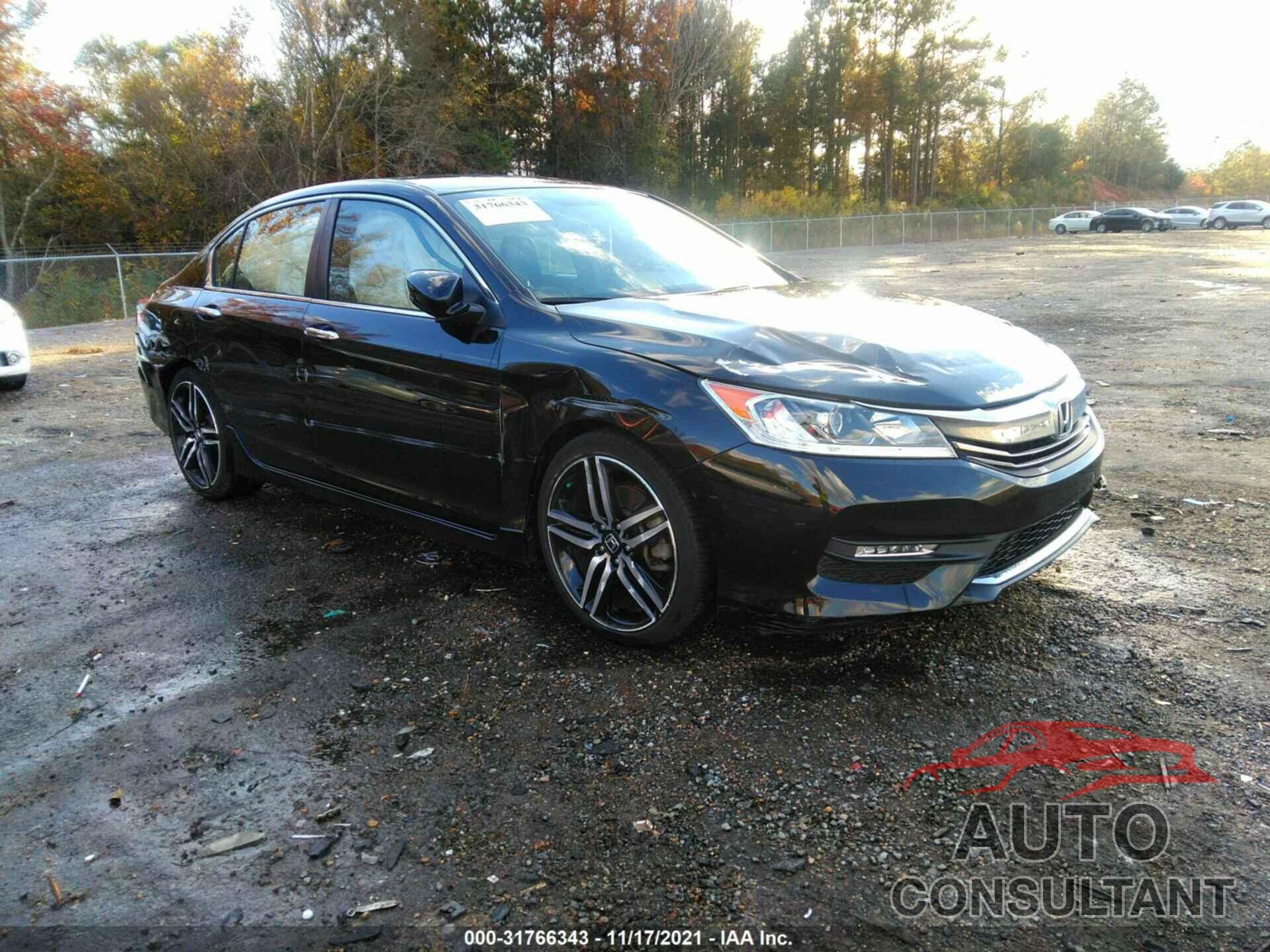HONDA ACCORD SEDAN 2016 - 1HGCR2F50GA070895