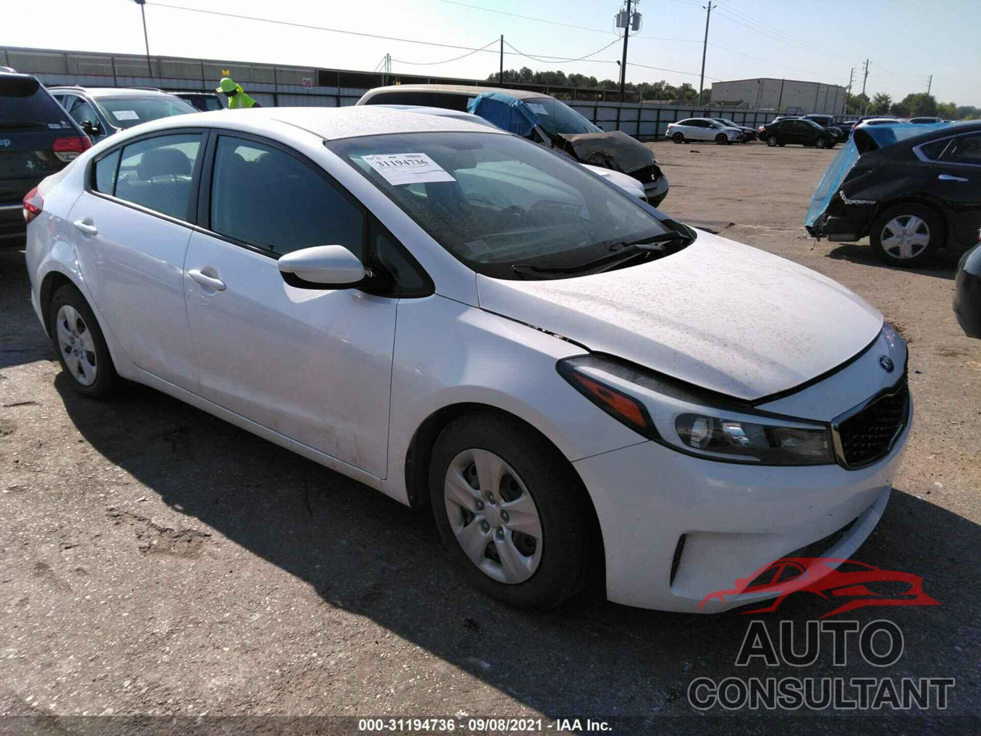 KIA FORTE 2017 - 3KPFL4A72HE068212