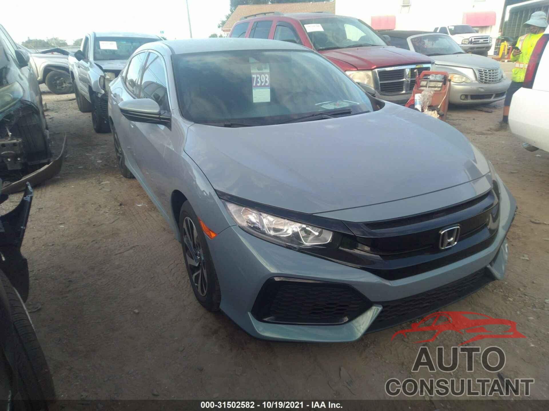HONDA CIVIC HATCHBACK 2019 - SHHFK7H34KU228114