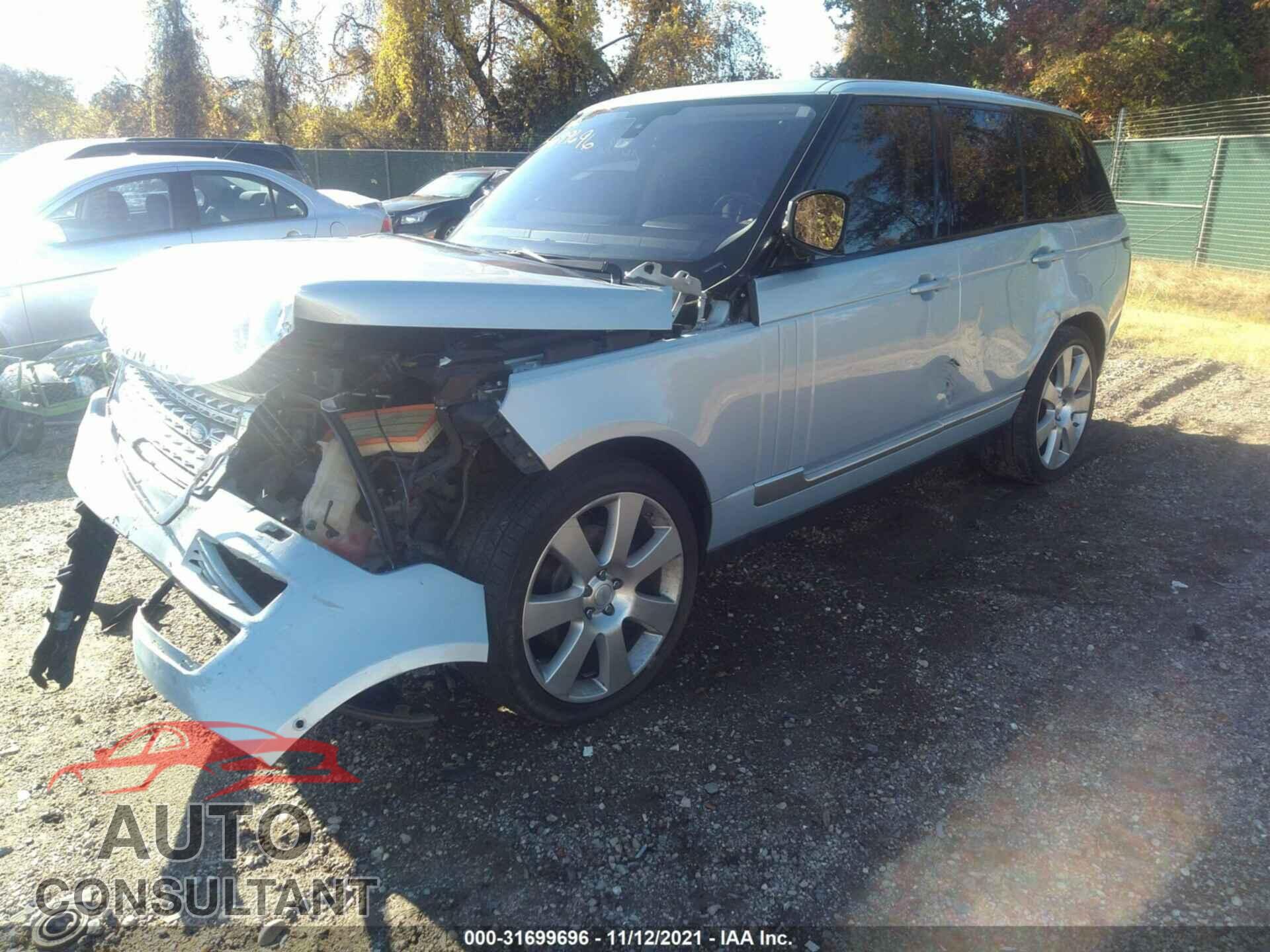 LAND ROVER RANGE ROVER 2015 - SALGS2VF7FA224153