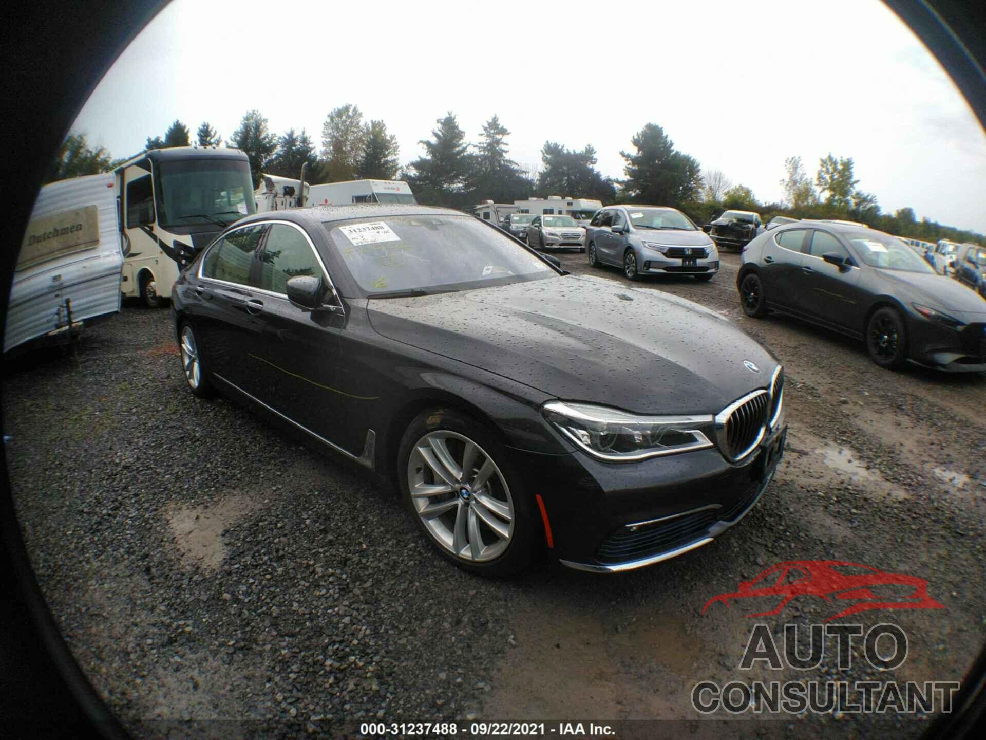 BMW 7 SERIES 2016 - WBA7F2C52GG415058