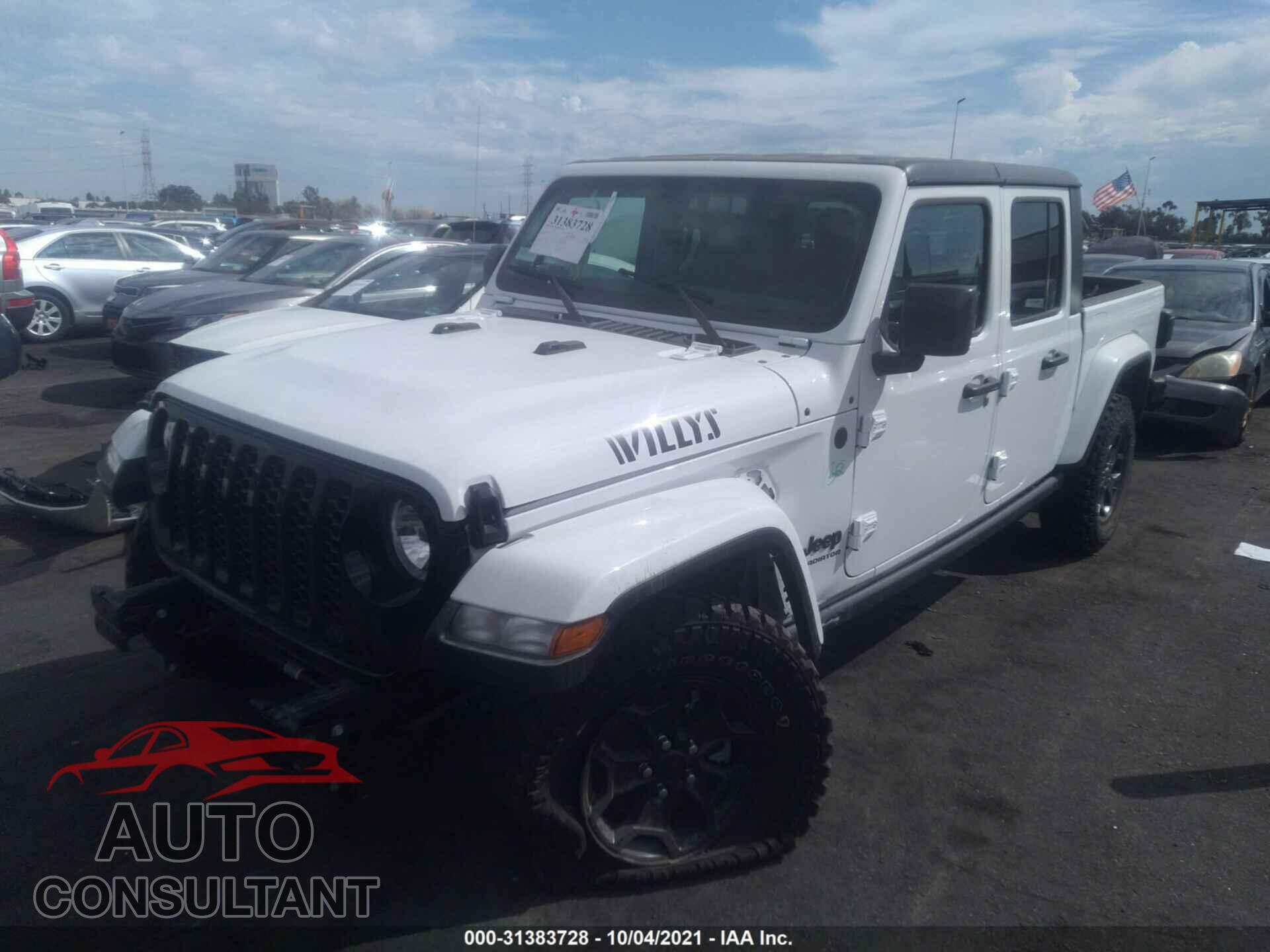 JEEP GLADIATOR 2021 - 1C6HJTAGXML557359