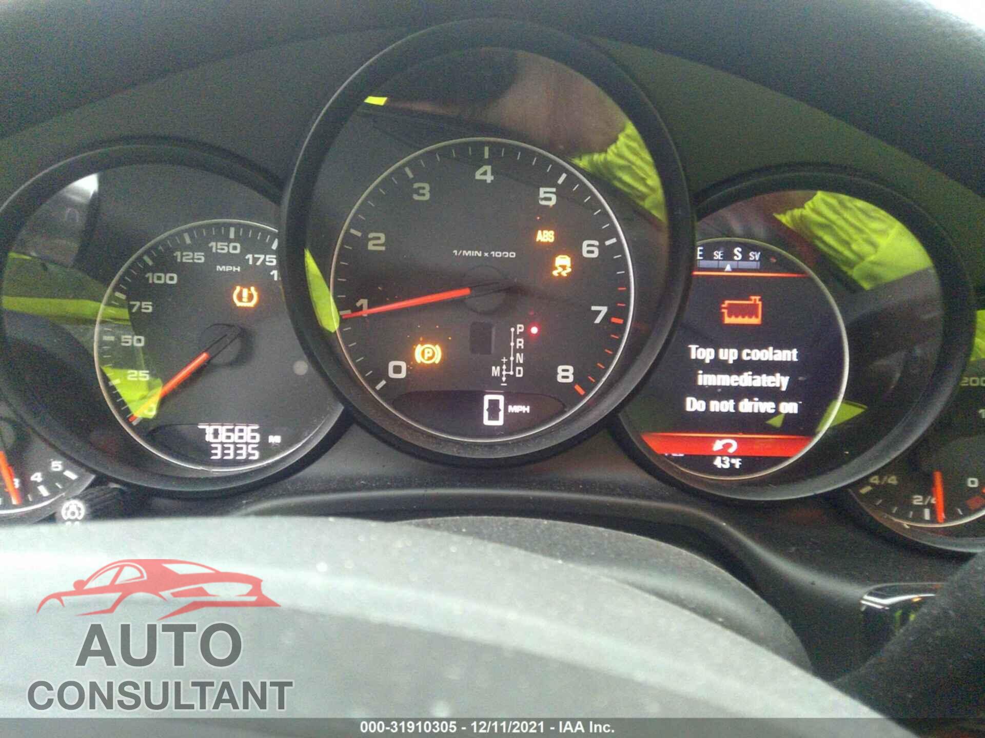 PORSCHE PANAMERA 2016 - WP0AA2A71GL005452