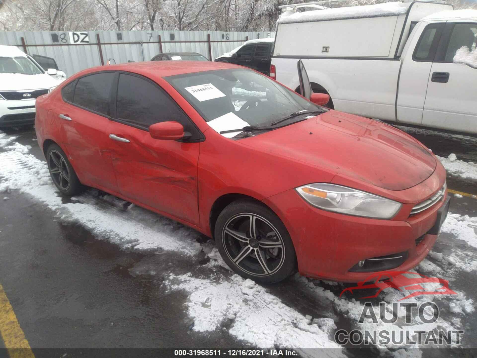 DODGE DART 2016 - 1C3CDFFA3GD817927