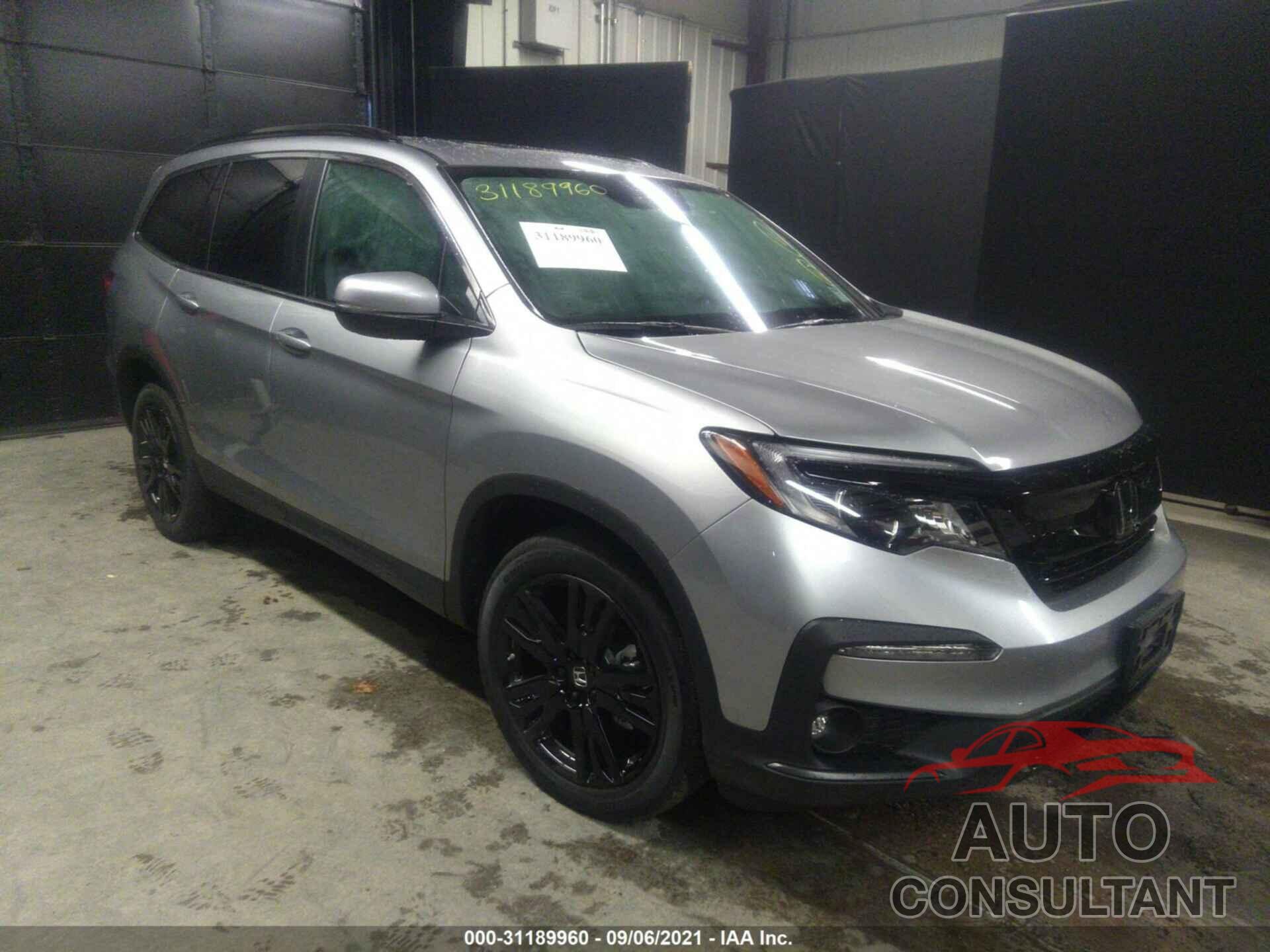 HONDA PILOT 2021 - 5FNYF6H24MB101074