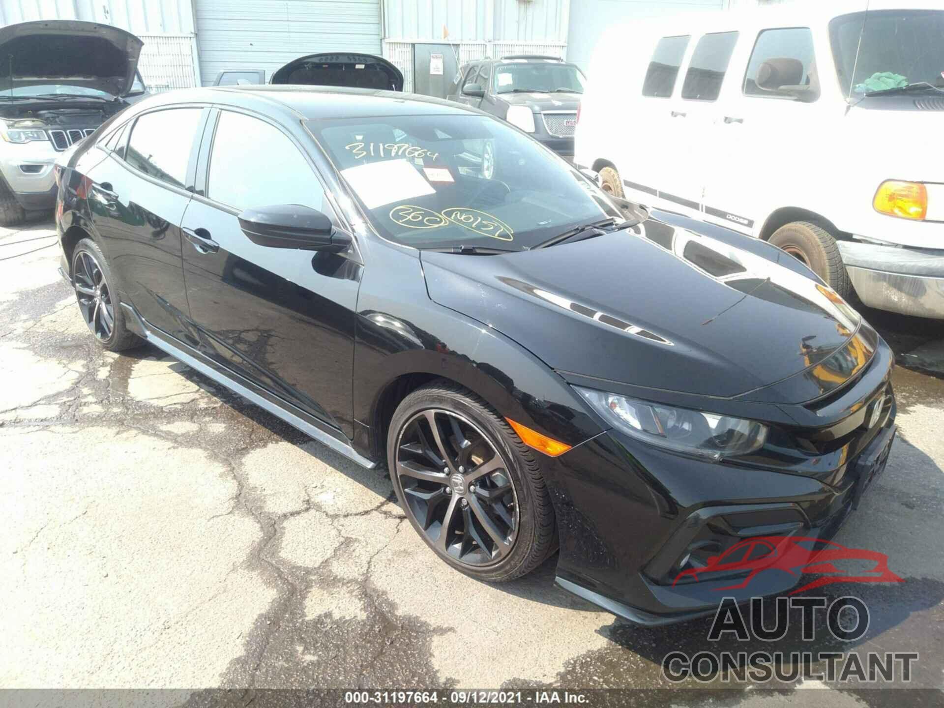 HONDA CIVIC HATCHBACK 2020 - SHHFK7H49LU414970