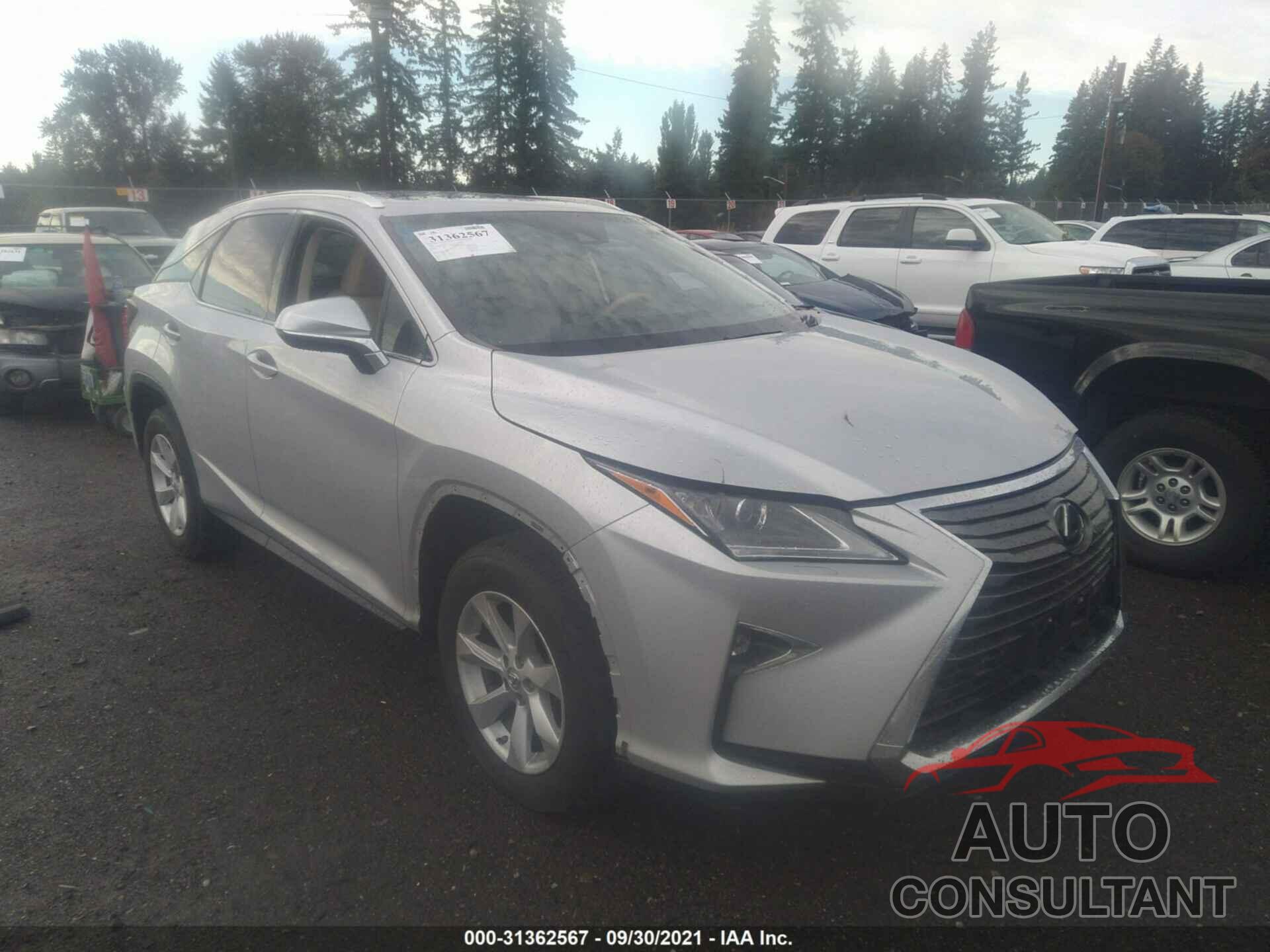 LEXUS RX 350 2016 - 2T2BZMCA8GC027811