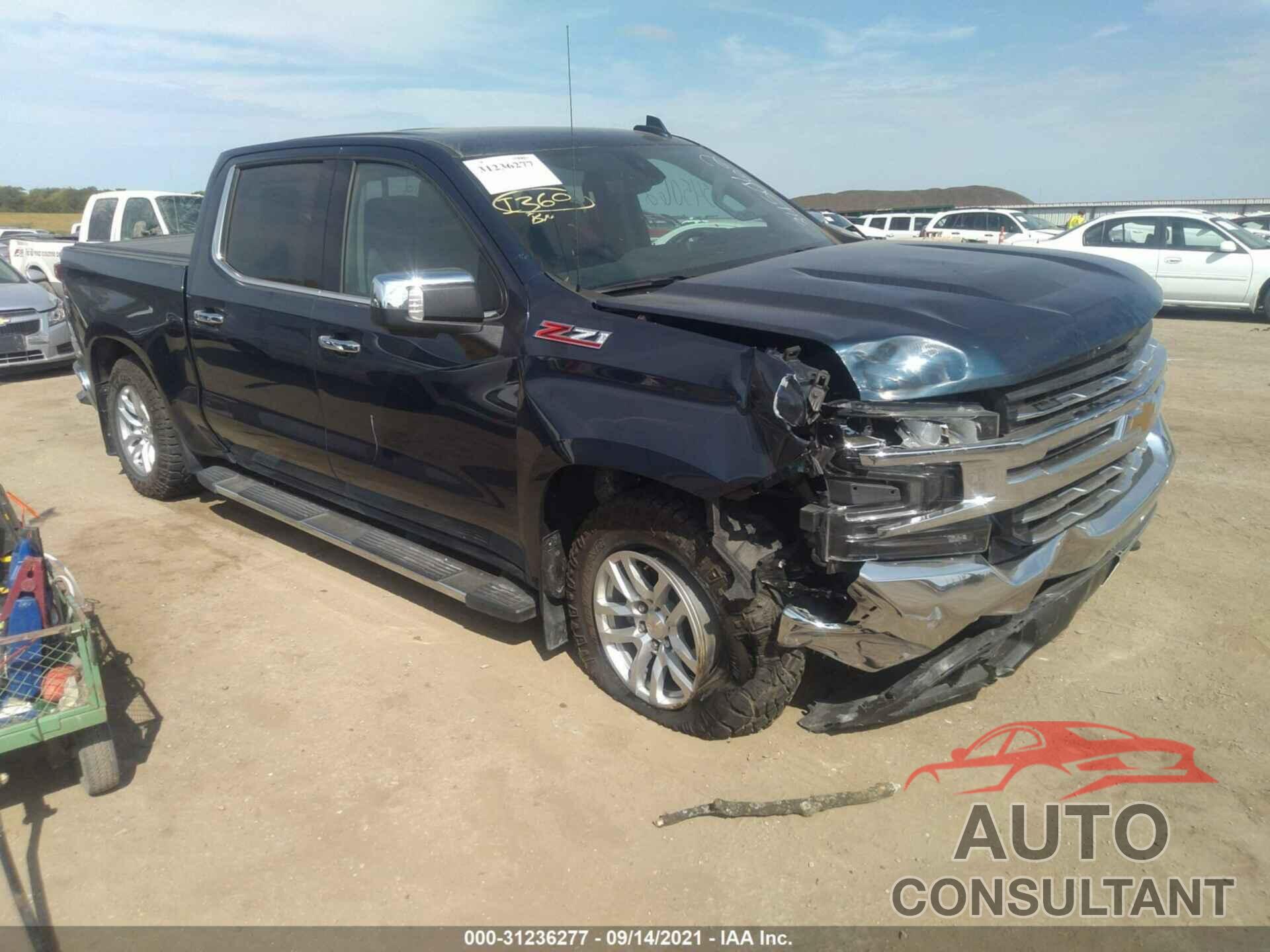 CHEVROLET SILVERADO 1500 2021 - 3GCUYGED1MG129980
