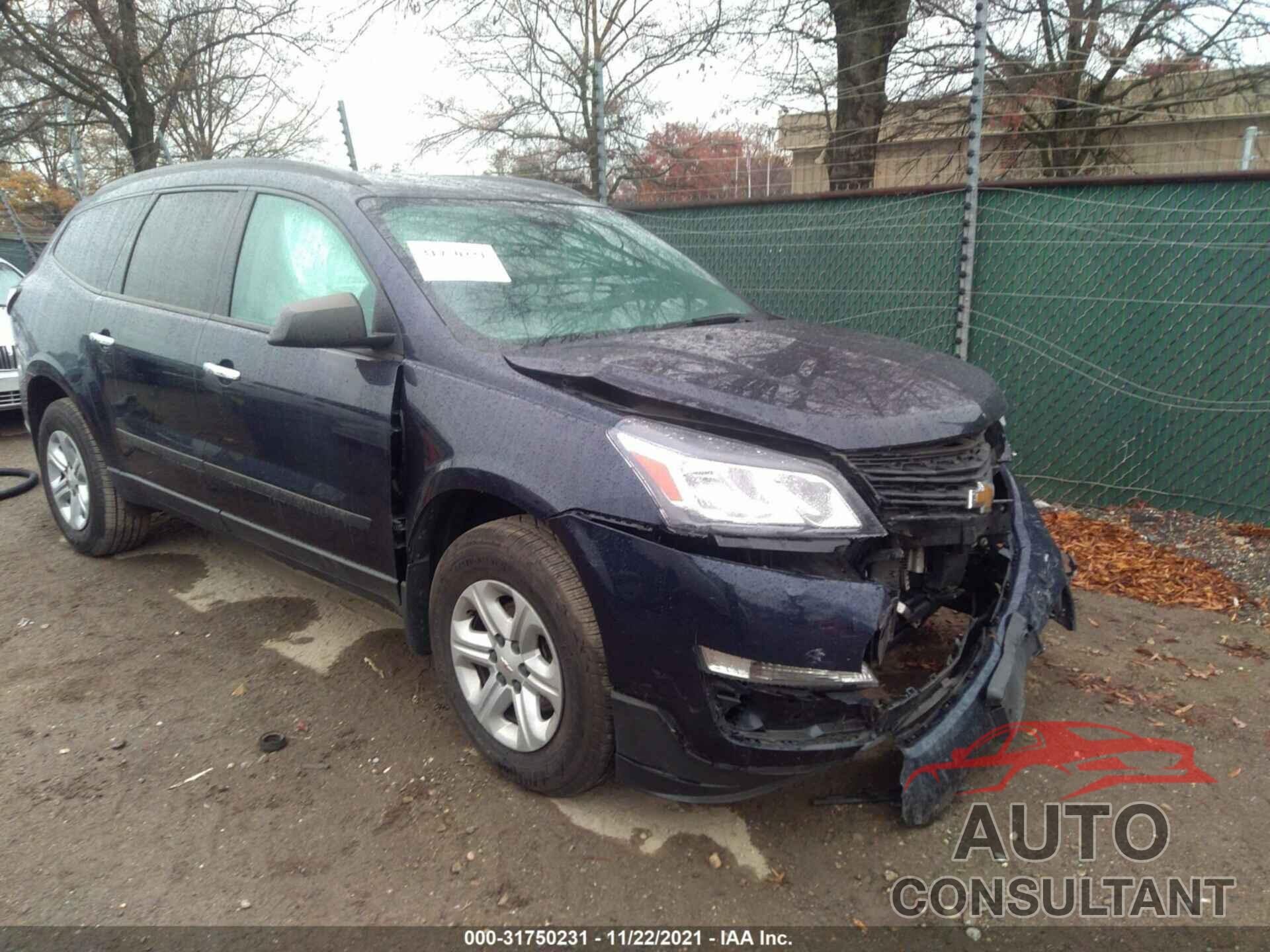 CHEVROLET TRAVERSE 2017 - 1GNKRFKD8HJ309584