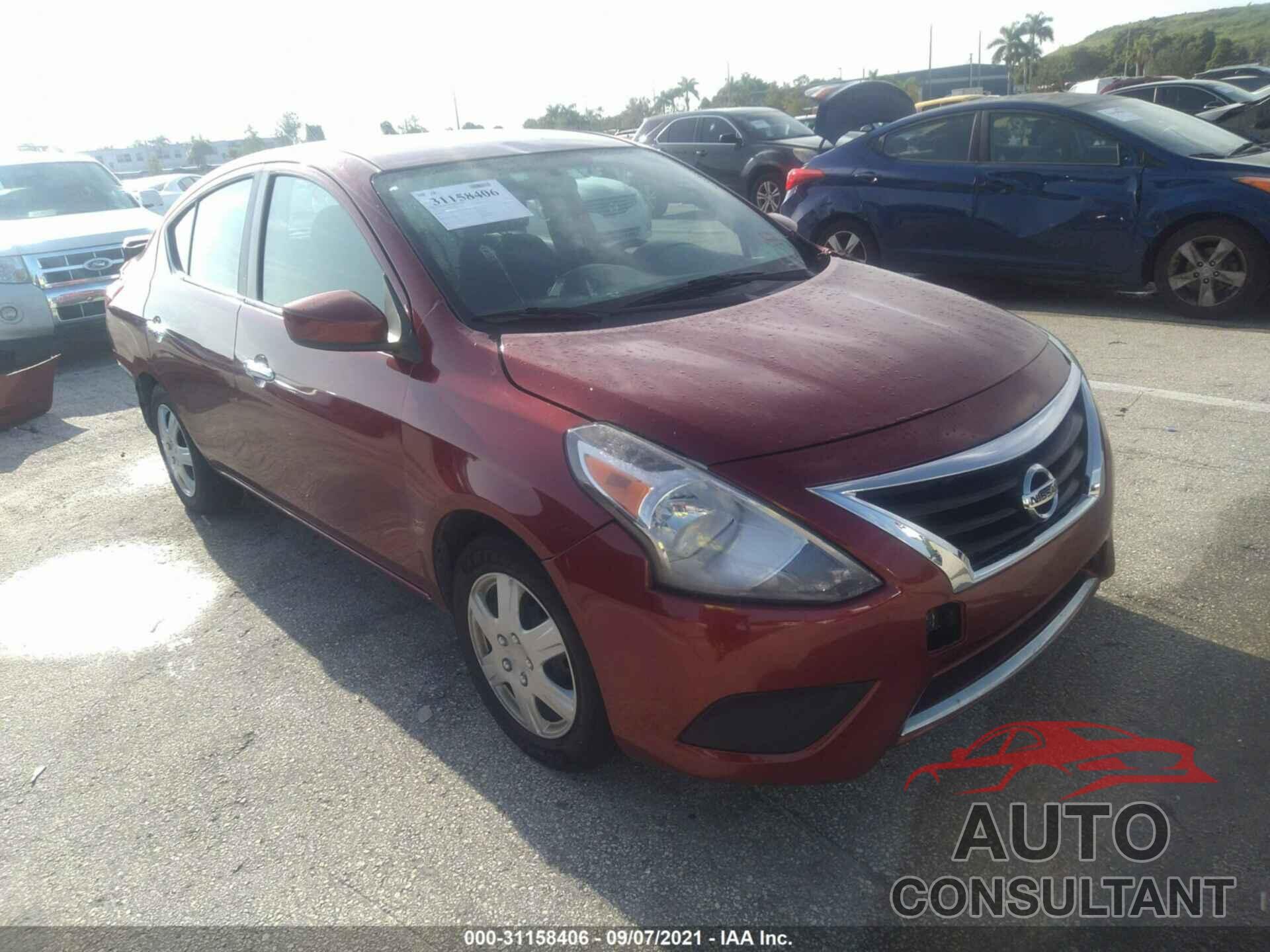 NISSAN VERSA 2016 - 3N1CN7AP6GL867163