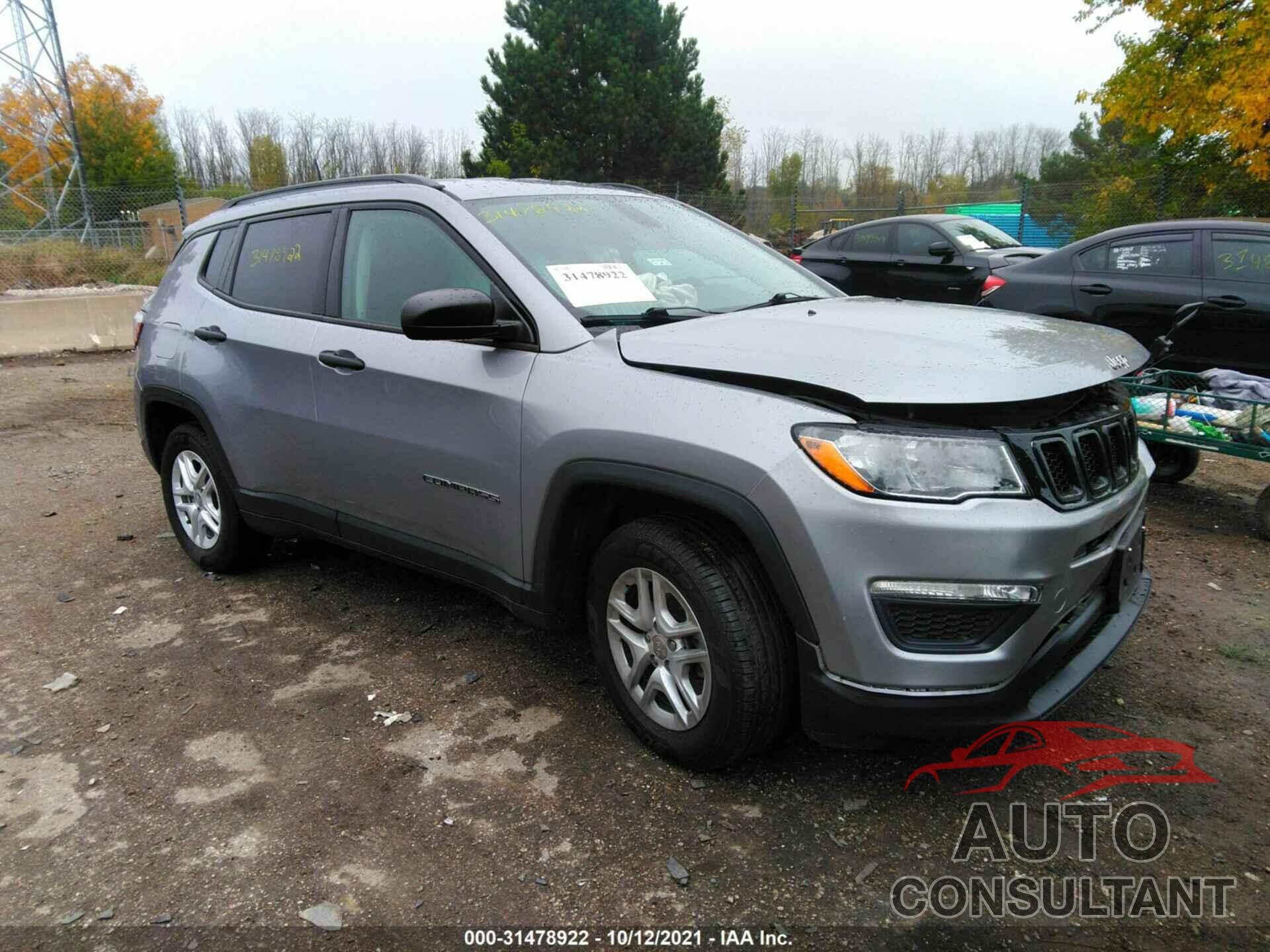 JEEP COMPASS 2017 - 3C4NJCAB5HT669660