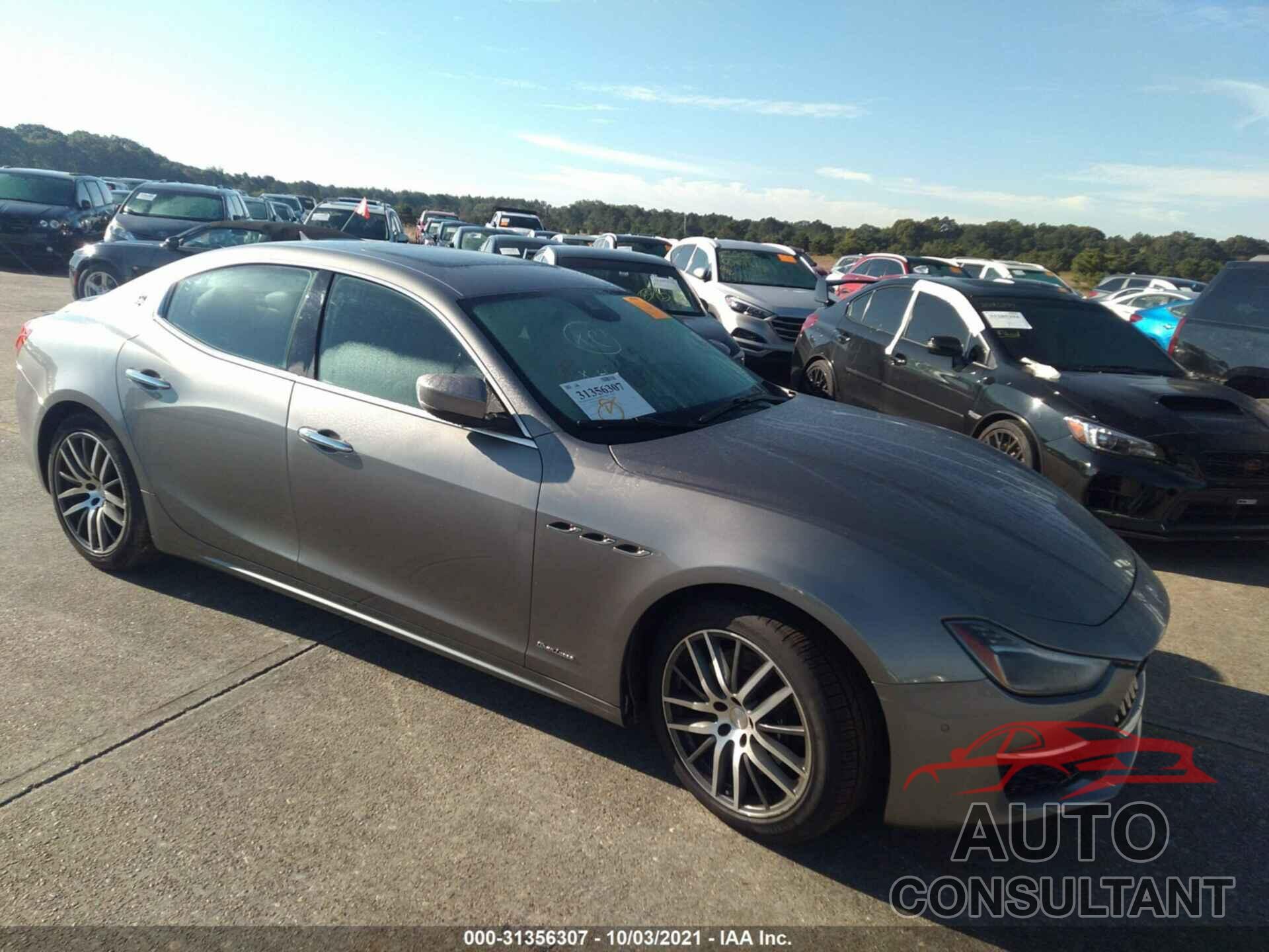 MASERATI GHIBLI 2018 - ZAM57YTL5J1306950