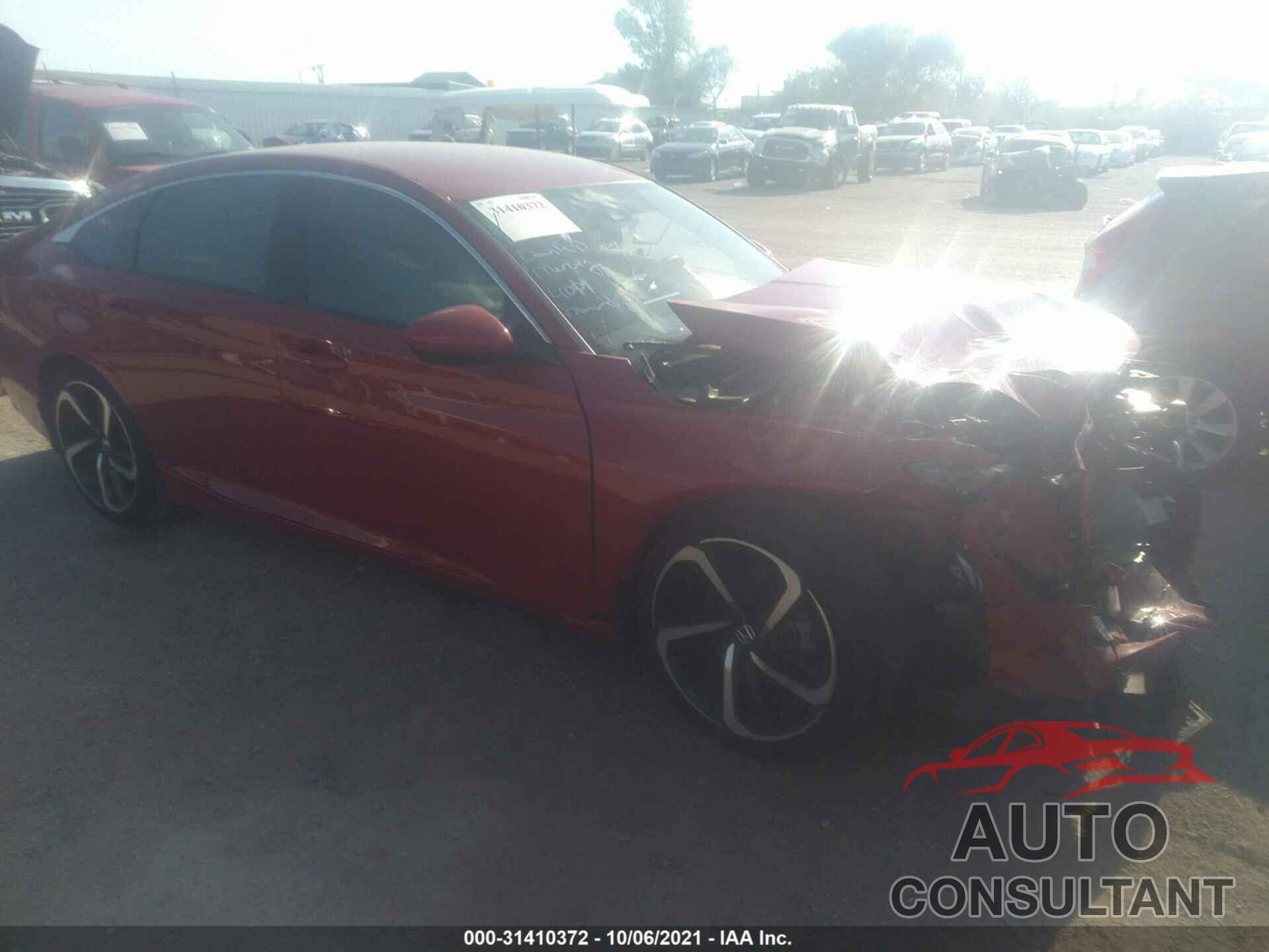 HONDA ACCORD SEDAN 2019 - 1HGCV1F36KA072163