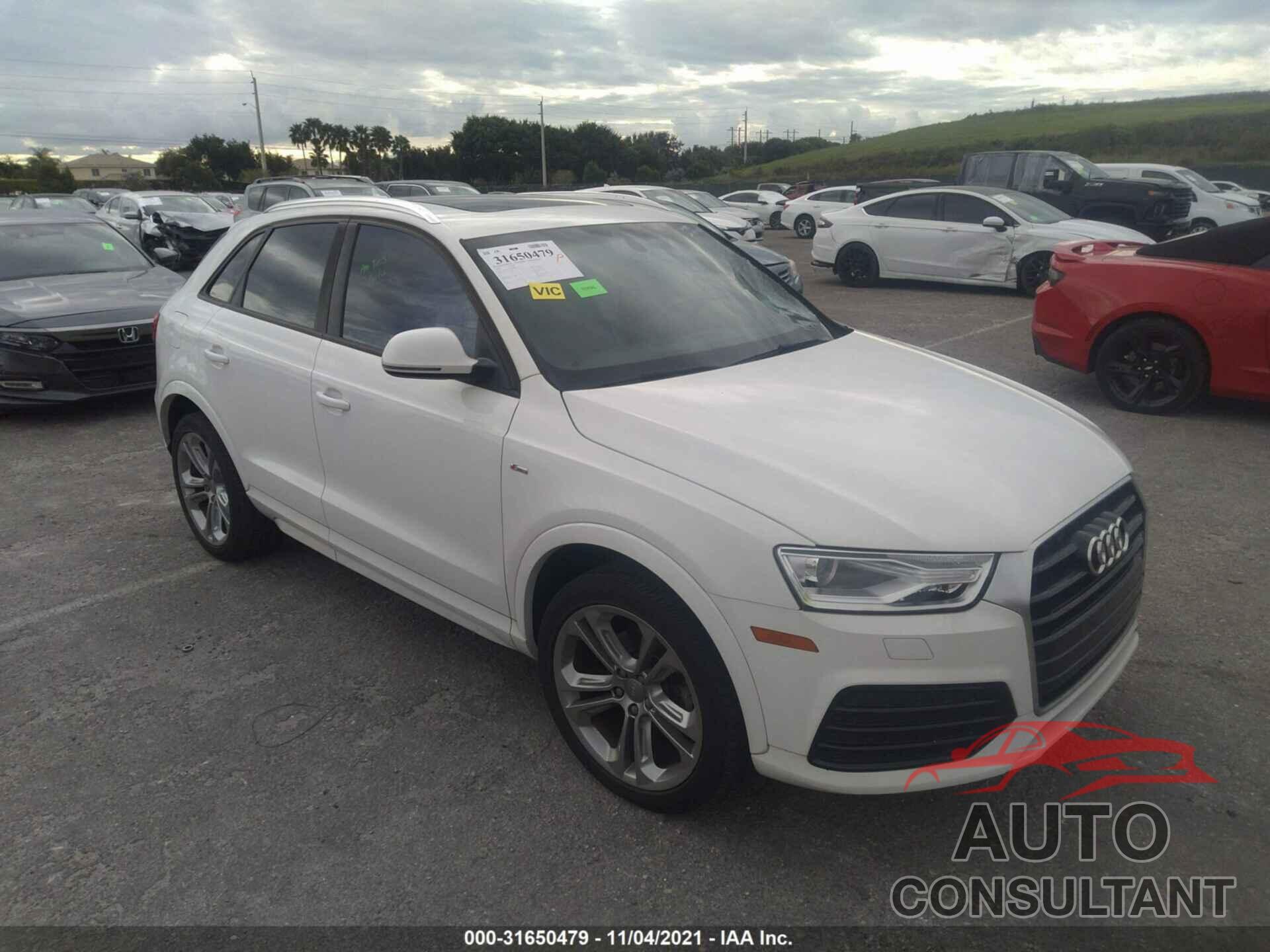 AUDI Q3 2018 - WA1BCCFS6JR010422