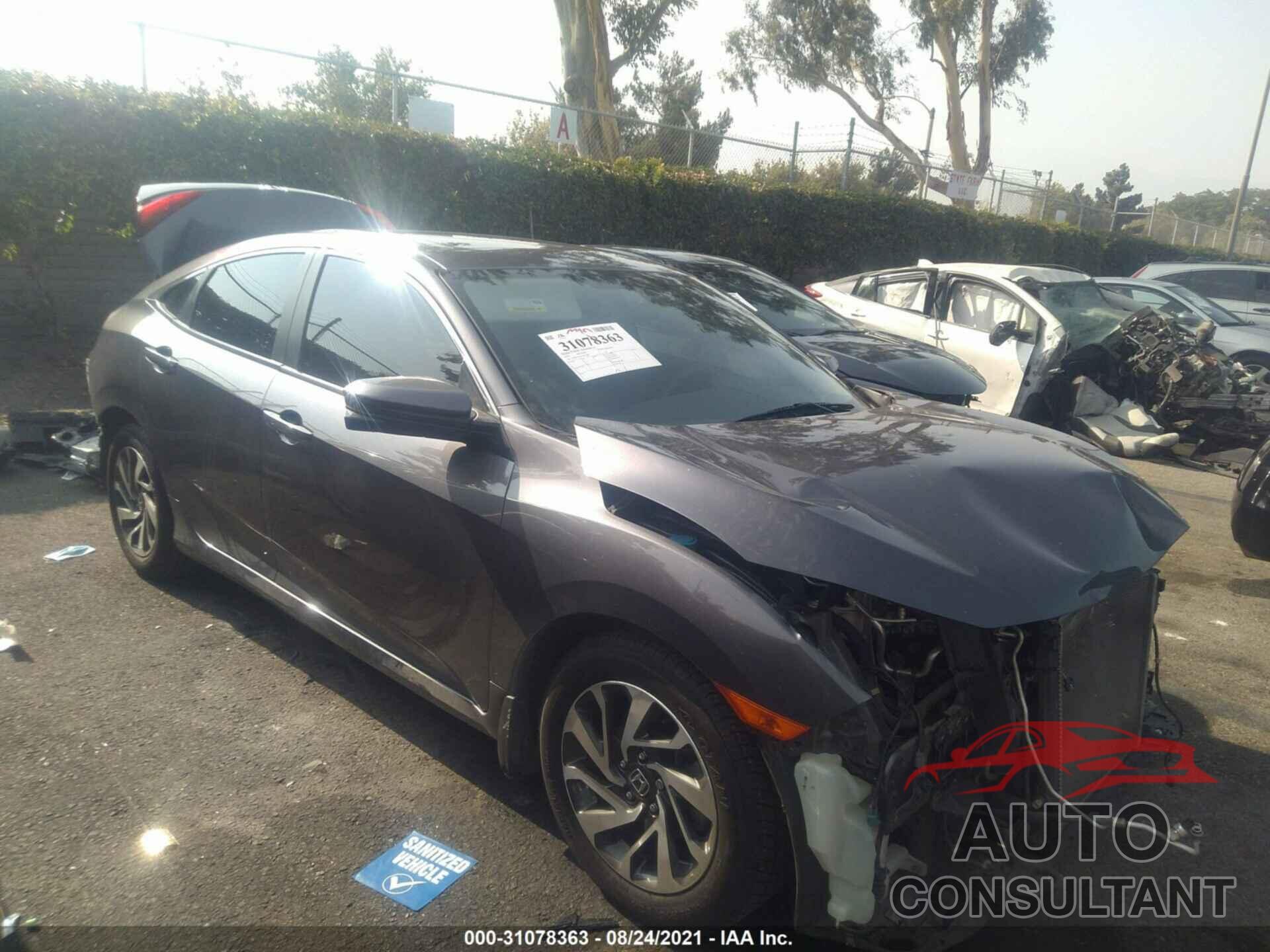 HONDA CIVIC SEDAN 2016 - 19XFC2F76GE051490