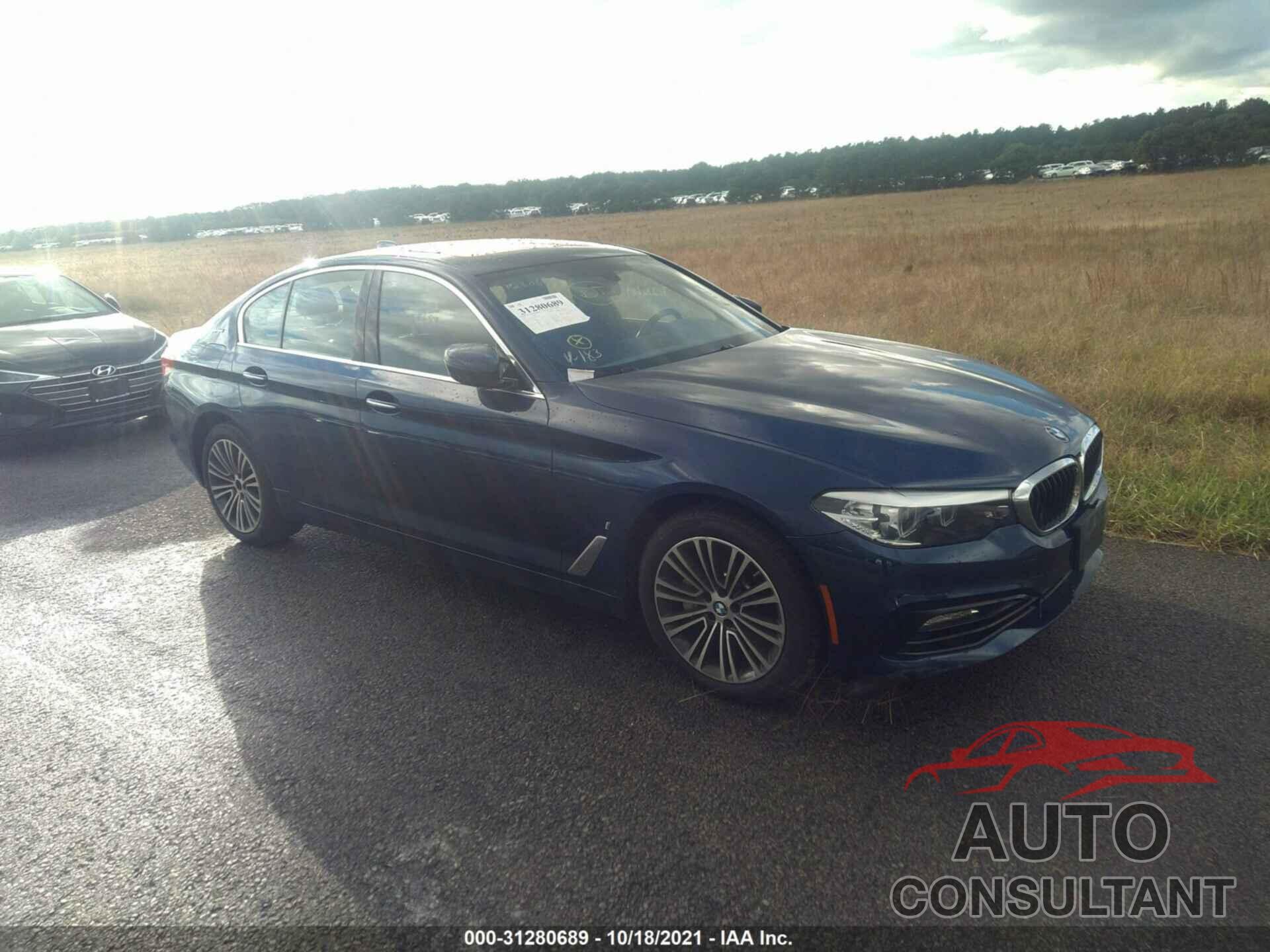 BMW 5 SERIES 2018 - WBAJB1C54JB374299