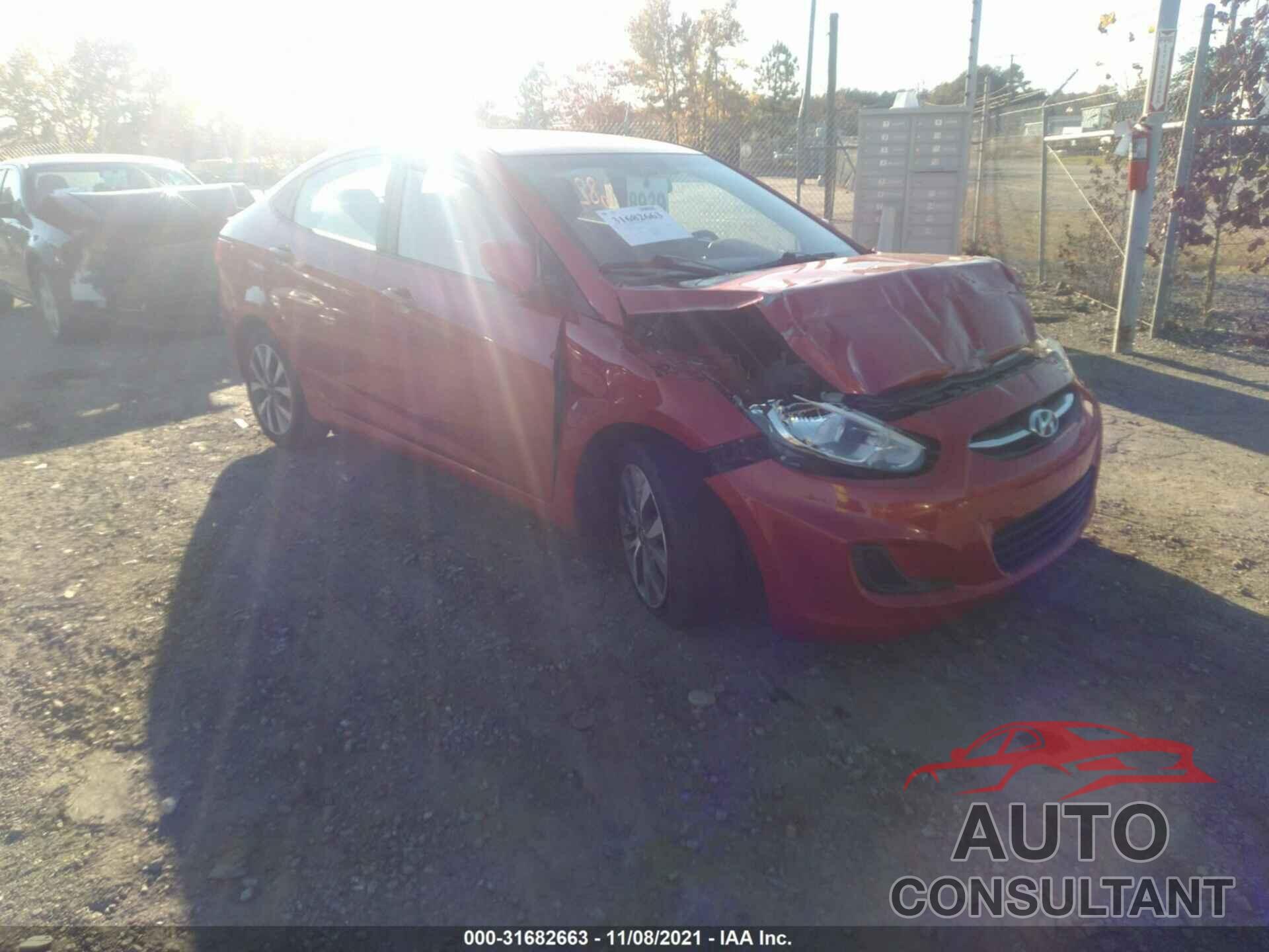 HYUNDAI ACCENT 2017 - KMHCT4AE8HU277677