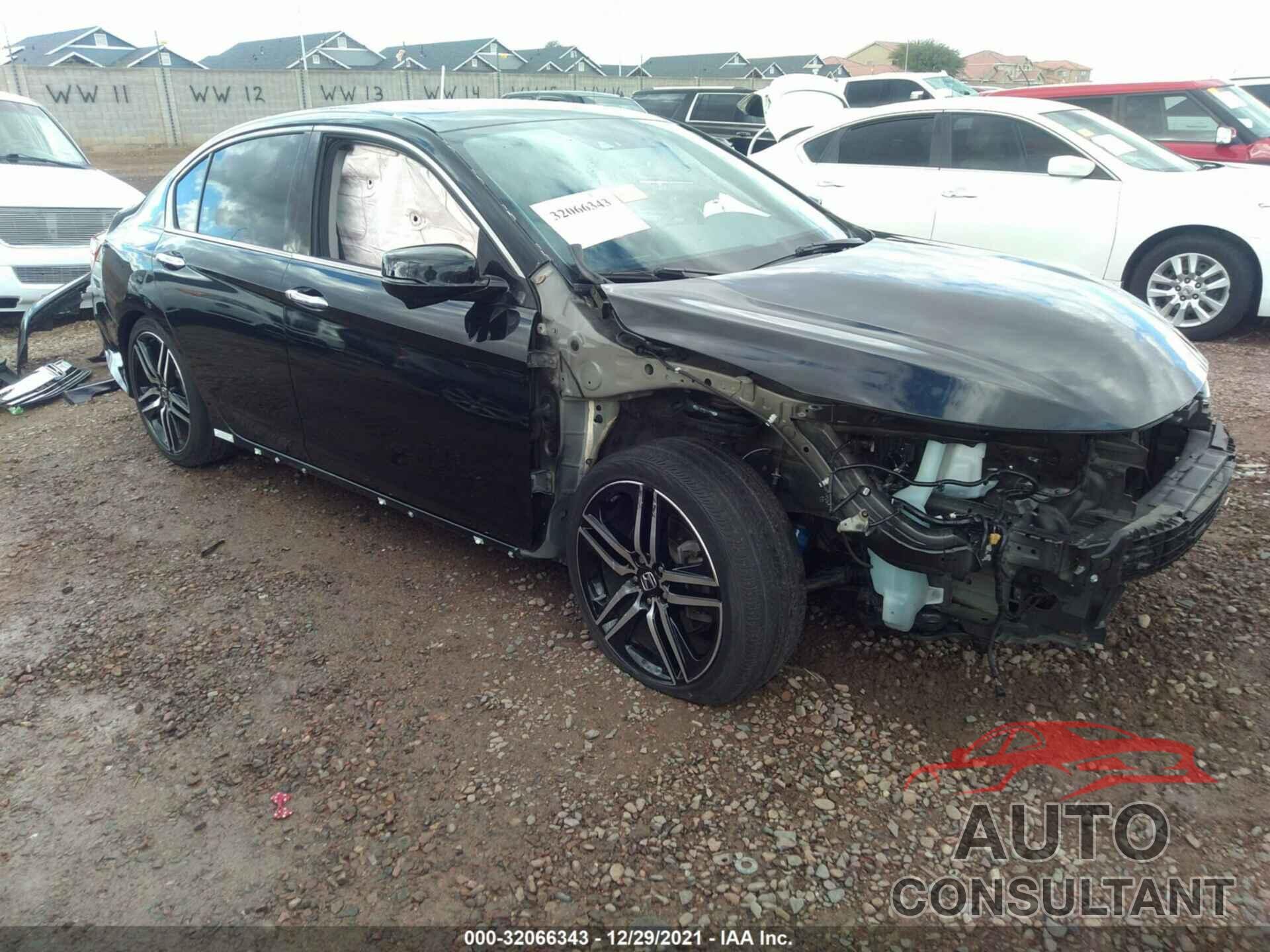 HONDA ACCORD SEDAN 2017 - 1HGCR3F96HA013501