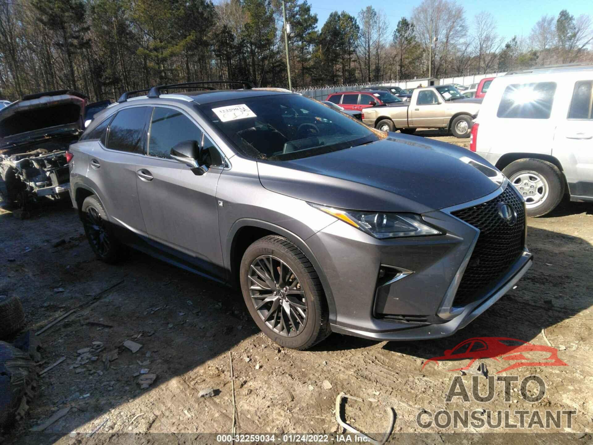 LEXUS RX 350 2016 - 2T2BZMCAXGC042035