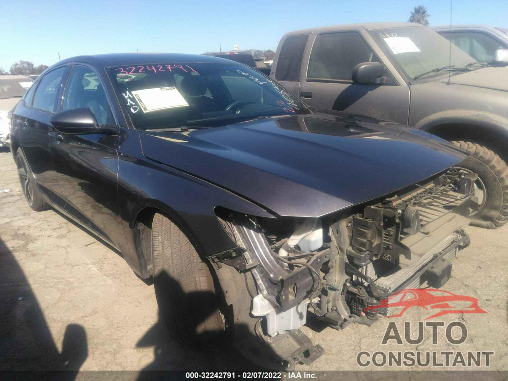 HONDA ACCORD SEDAN 2018 - 1HGCV1F38JA263680