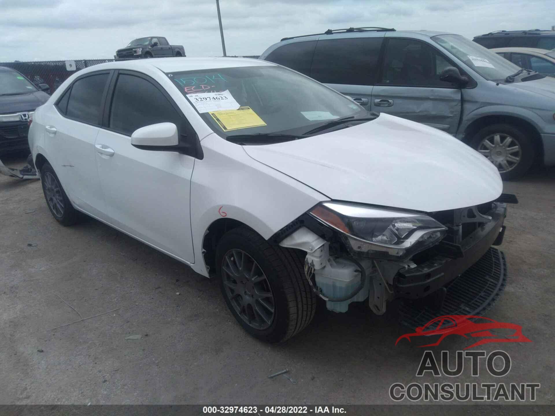 TOYOTA COROLLA 2016 - 5YFBURHE2GP531282