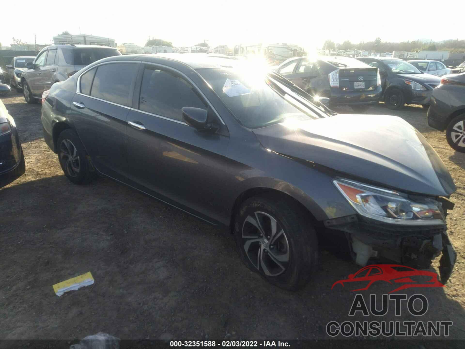 HONDA ACCORD SEDAN 2017 - 1HGCR2F30HA194178