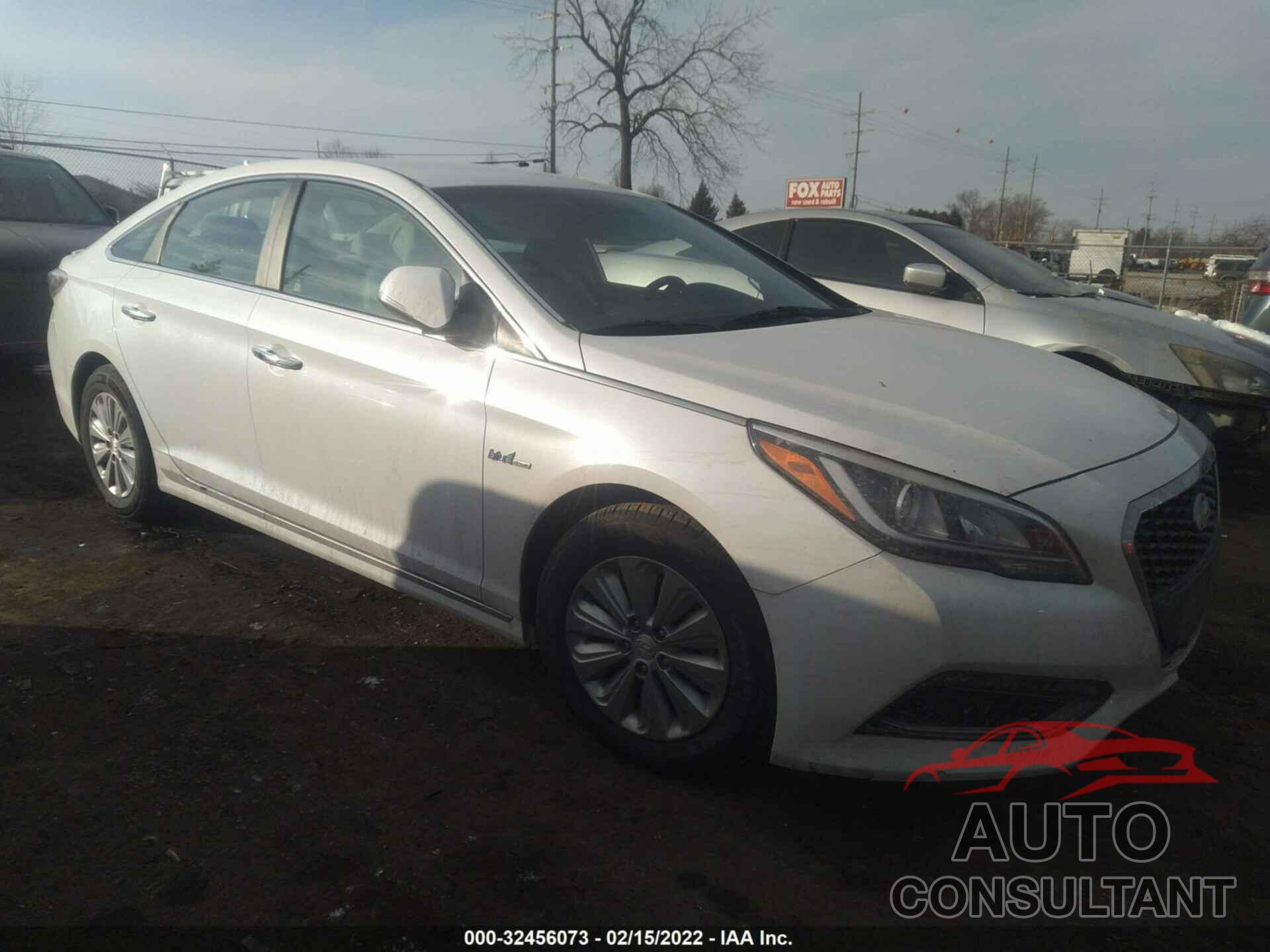 HYUNDAI SONATA HYBRID 2016 - KMHE24L12GA025932