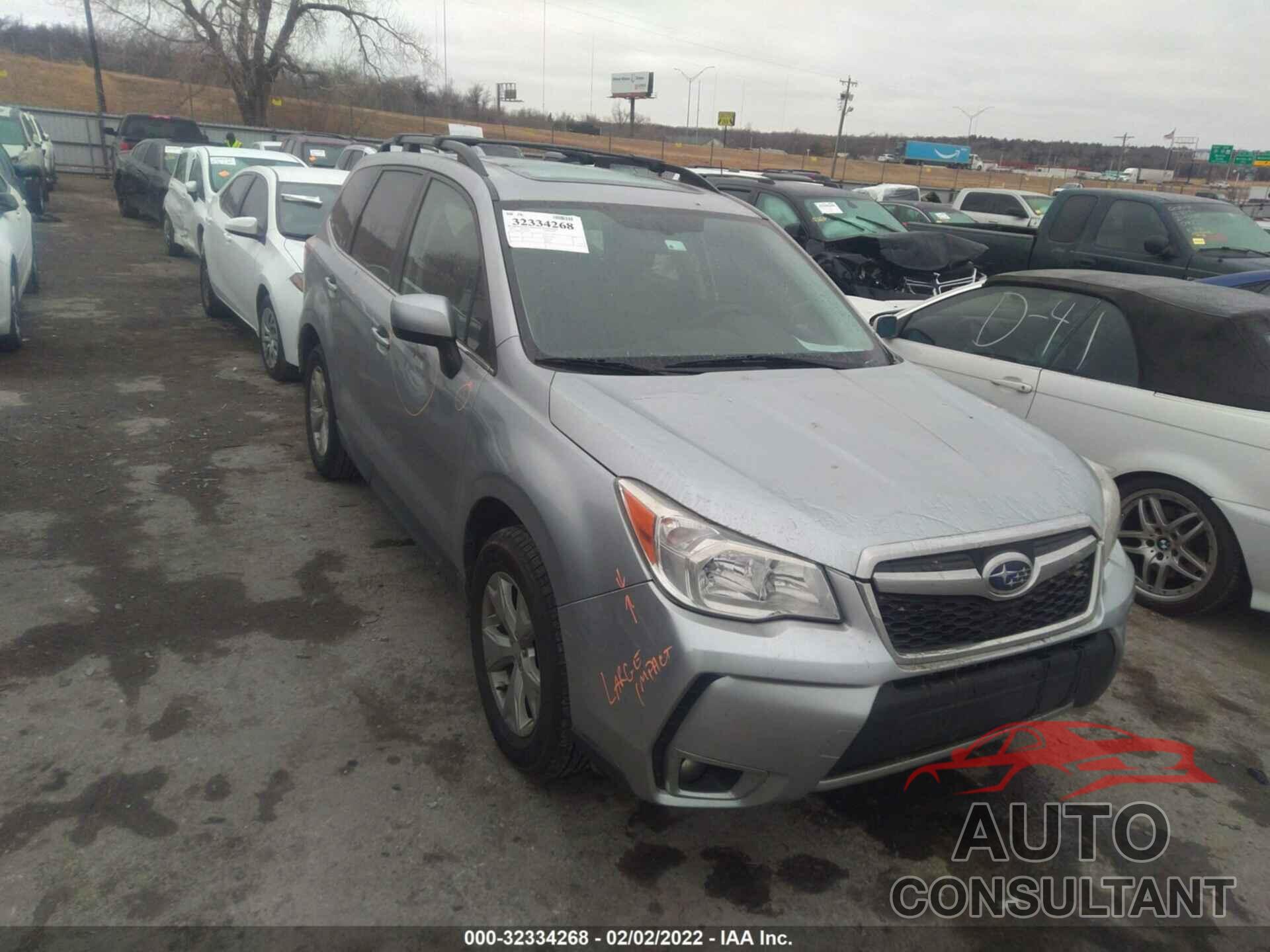 SUBARU FORESTER 2016 - JF2SJAHC8GH460241