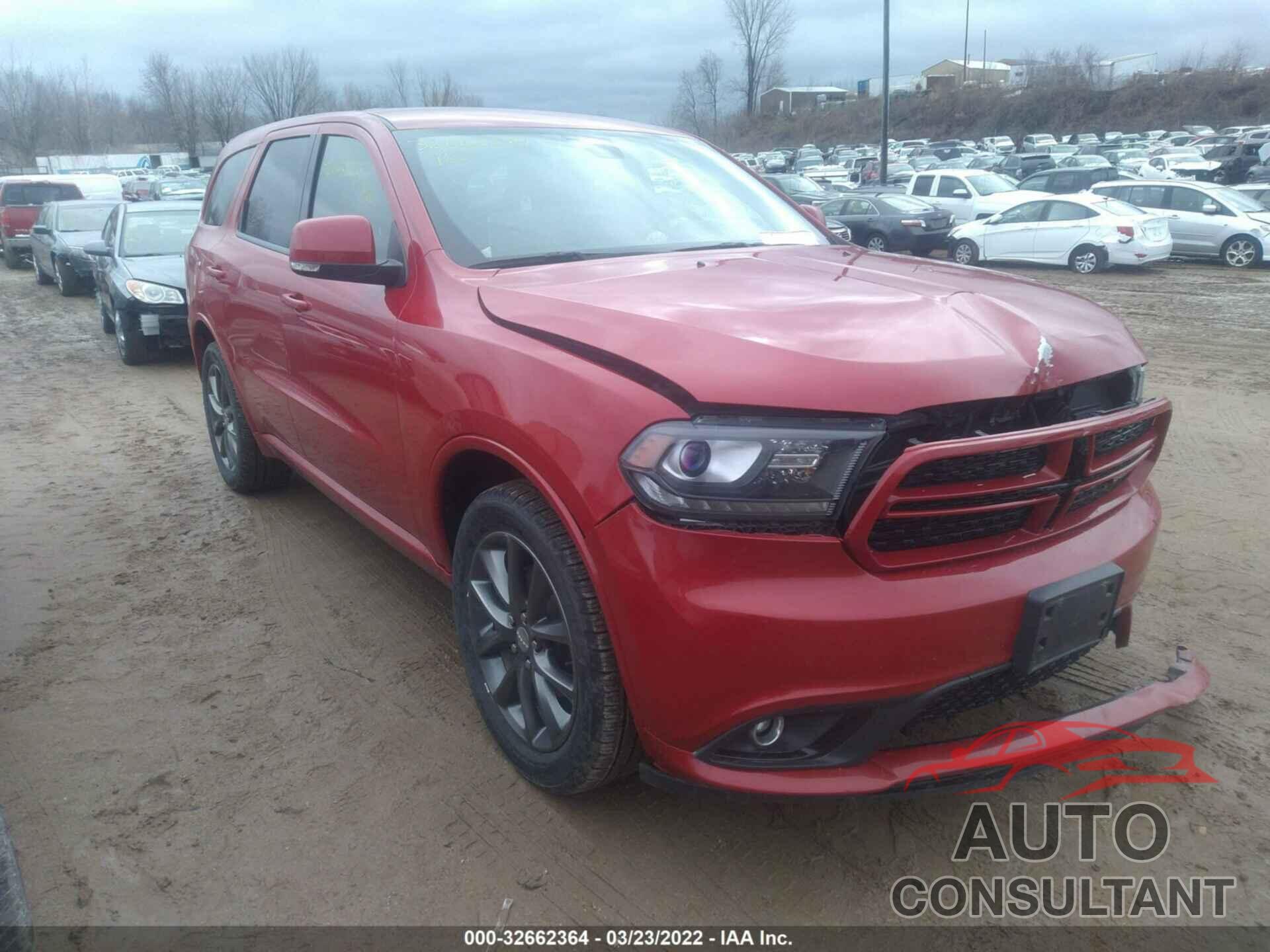 DODGE DURANGO 2018 - 1C4RDJDG8JC354857