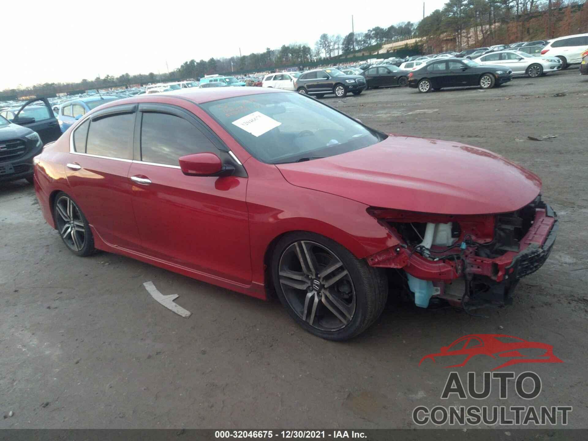 HONDA ACCORD SEDAN 2016 - 1HGCR2F57GA219156