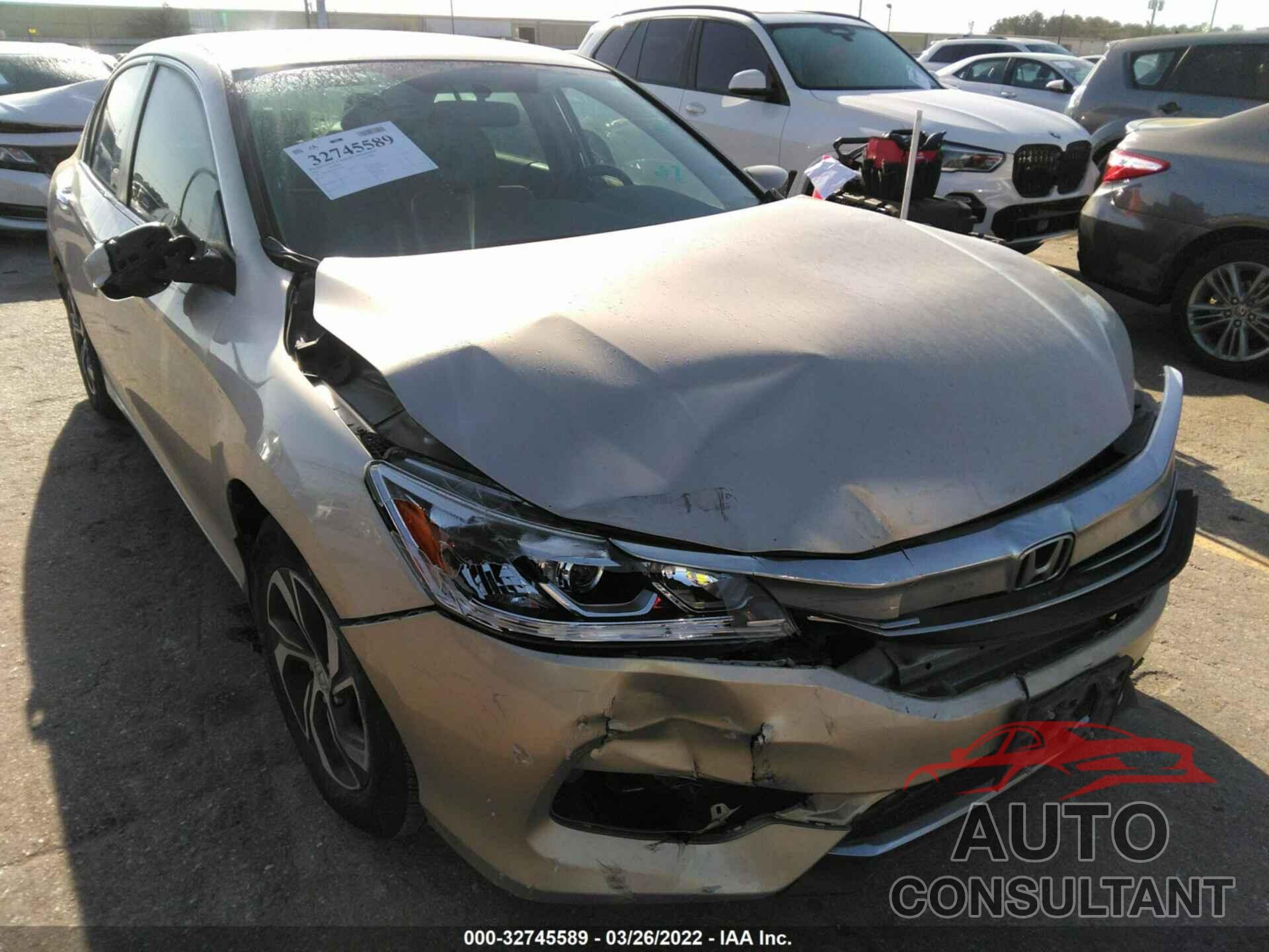 HONDA ACCORD SEDAN 2017 - 1HGCR2F35HA237946