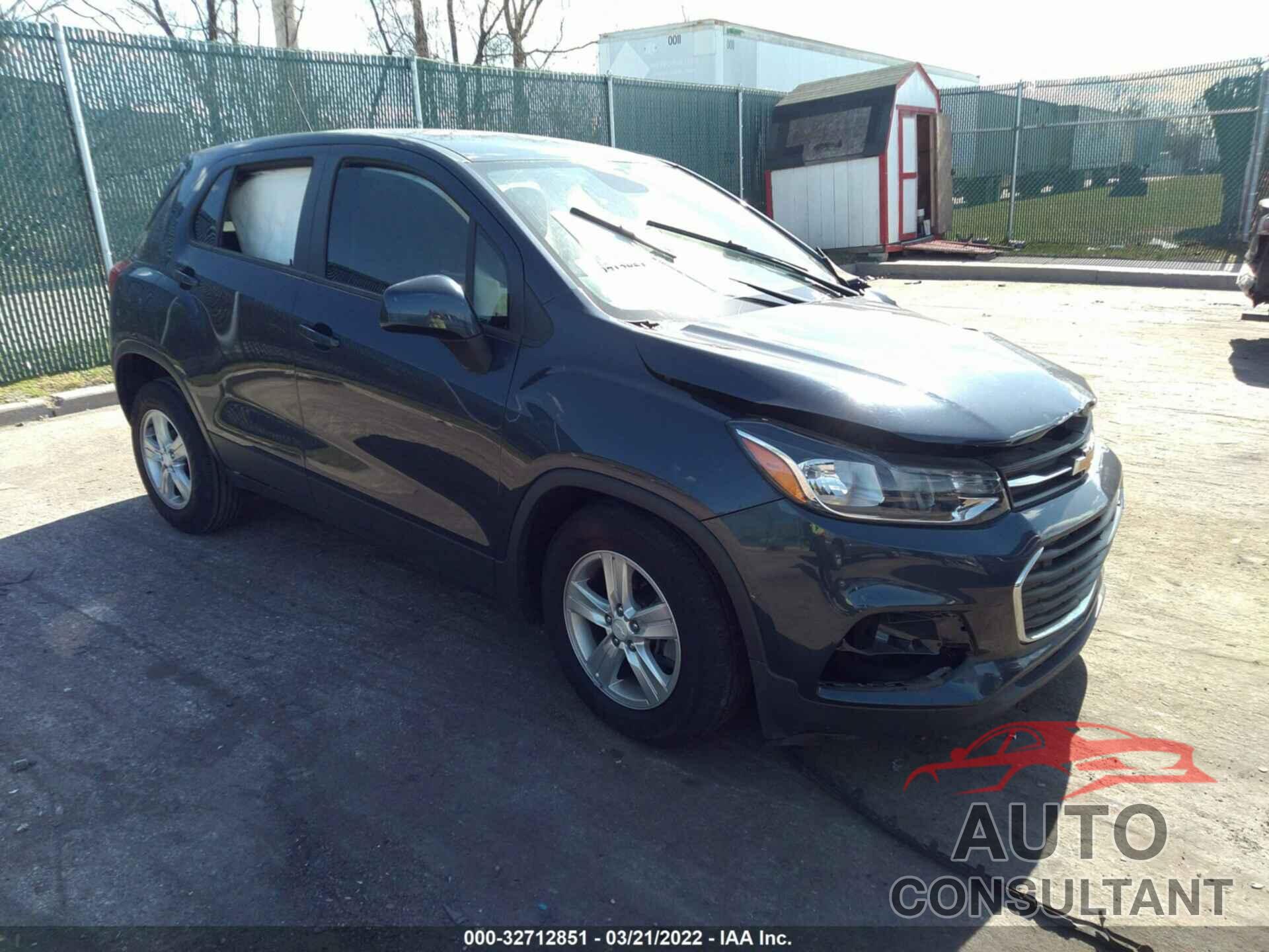 CHEVROLET TRAX 2019 - 3GNCJKSBXKL250783