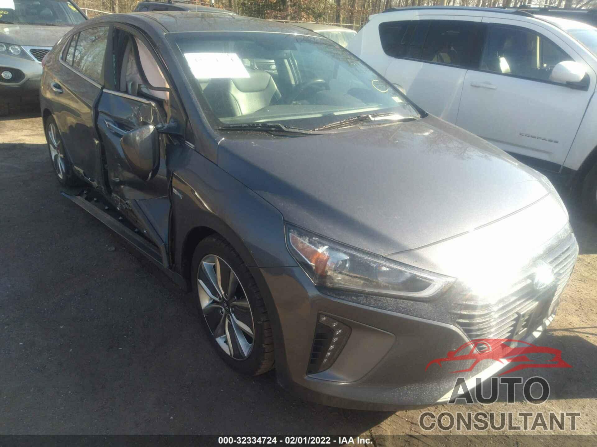 HYUNDAI IONIQ HYBRID 2018 - KMHC85LC2JU095479