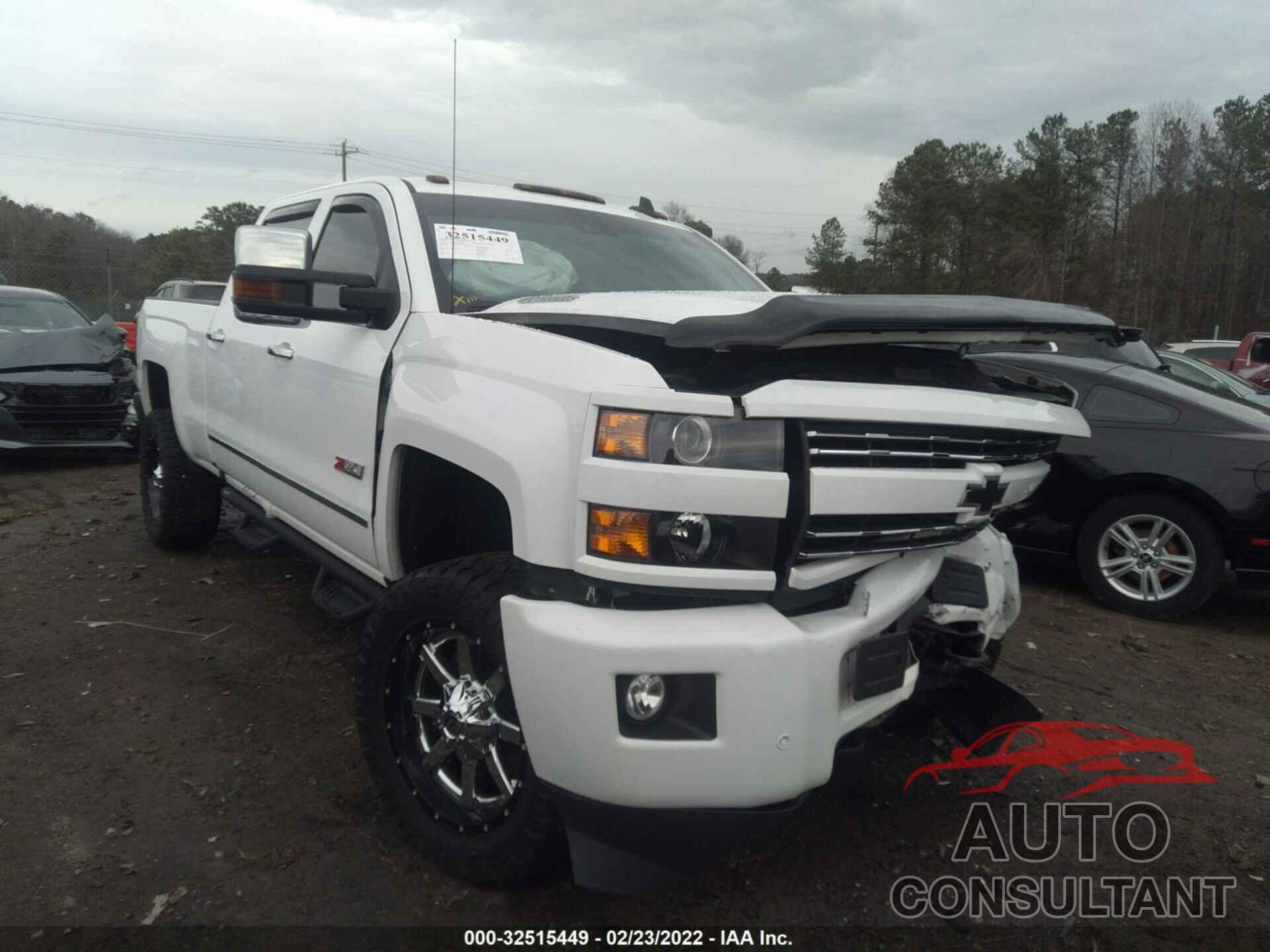 CHEVROLET SILVERADO 2500HD 2016 - 1GC1KWE81GF238365