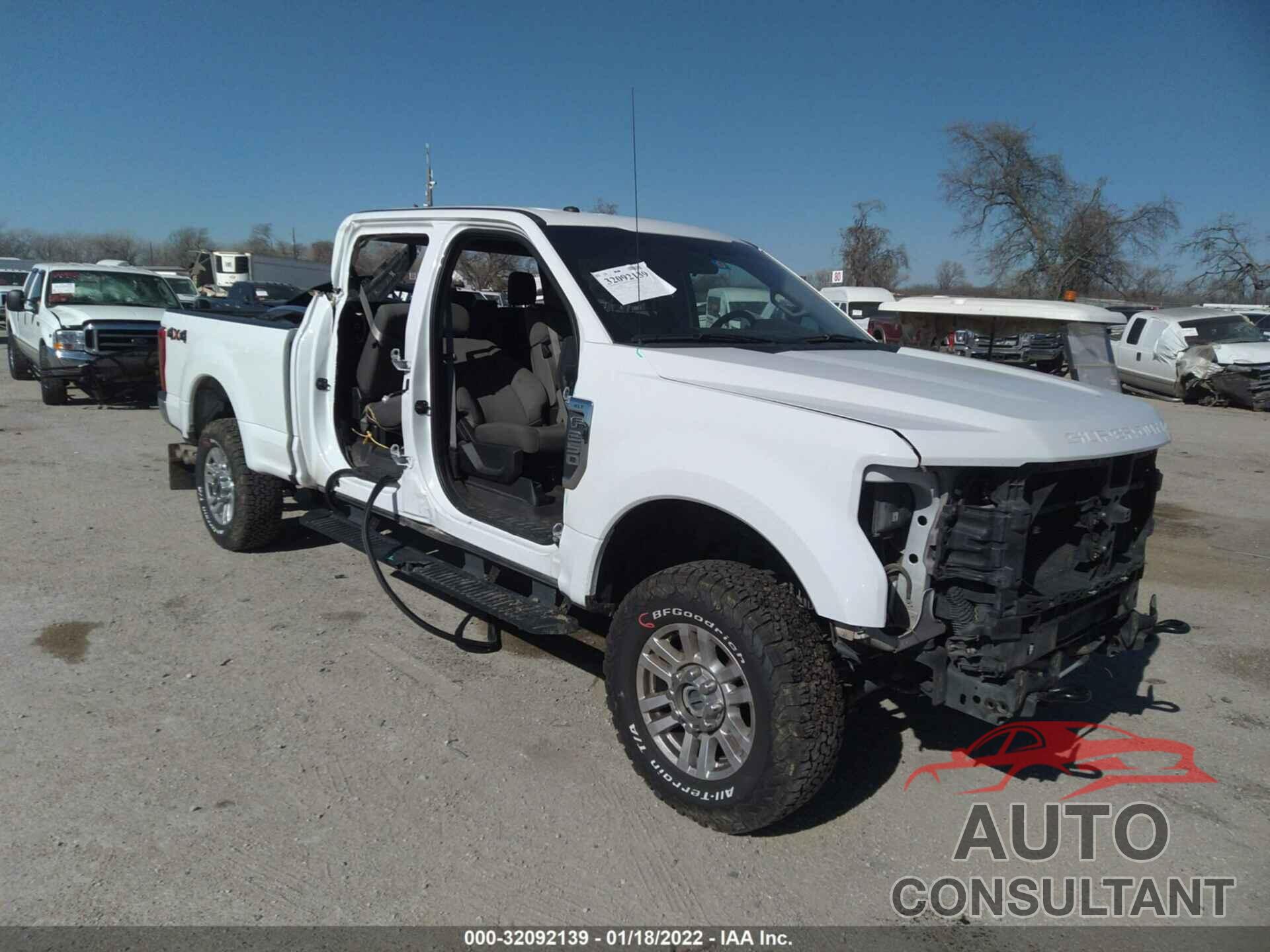 FORD SUPER DUTY F-250 SRW 2019 - 1FT7W2BT2KEE85487