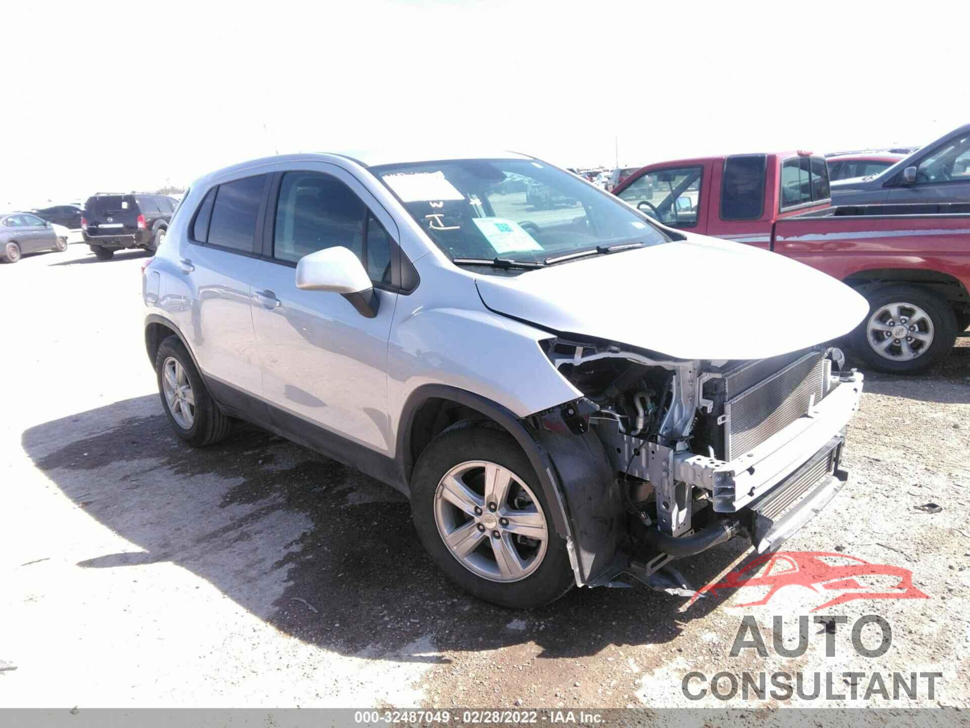 CHEVROLET TRAX 2020 - 3GNCJKSBXLL212522