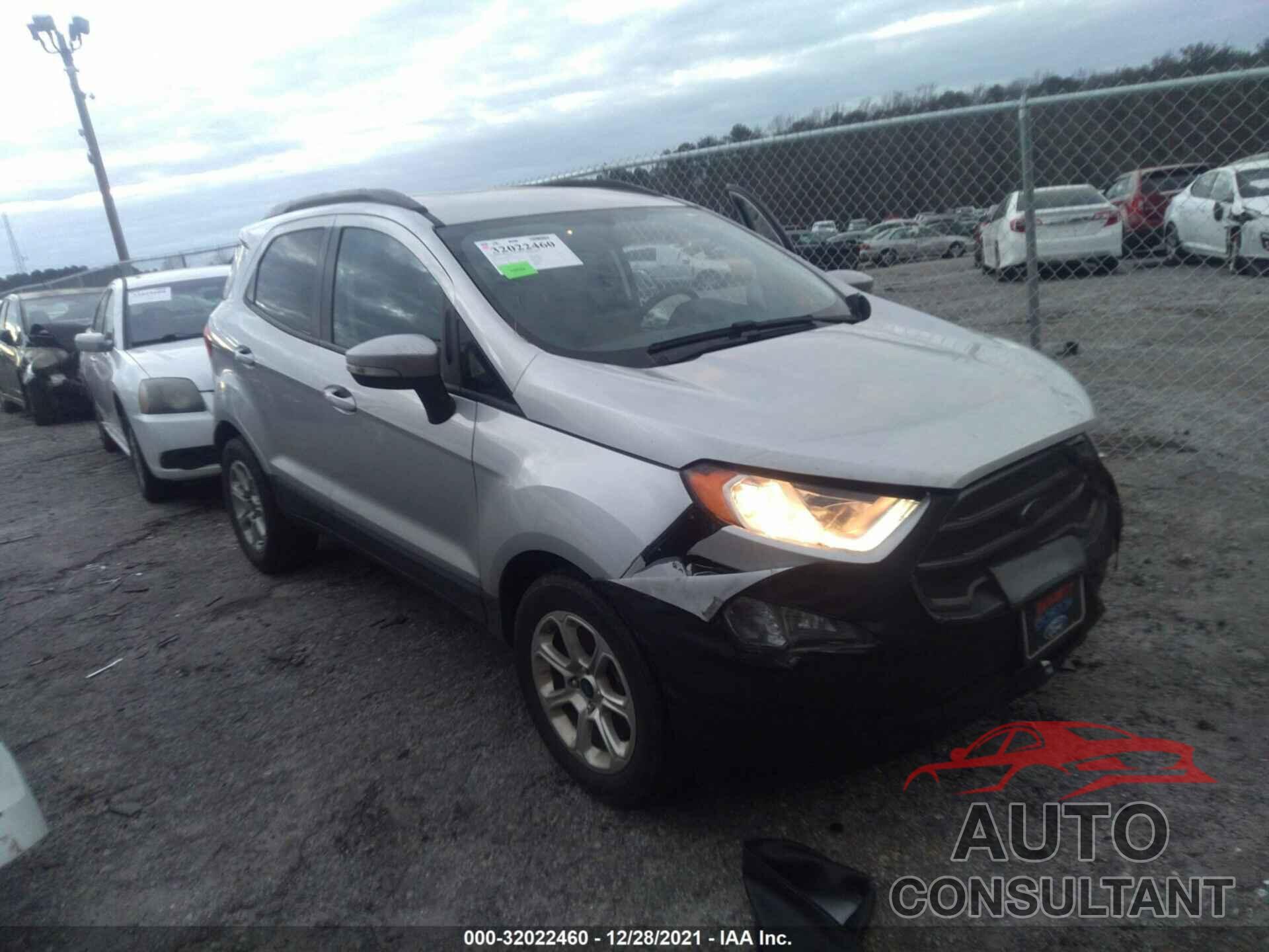 FORD ECOSPORT 2020 - MAJ3S2GE1LC335376