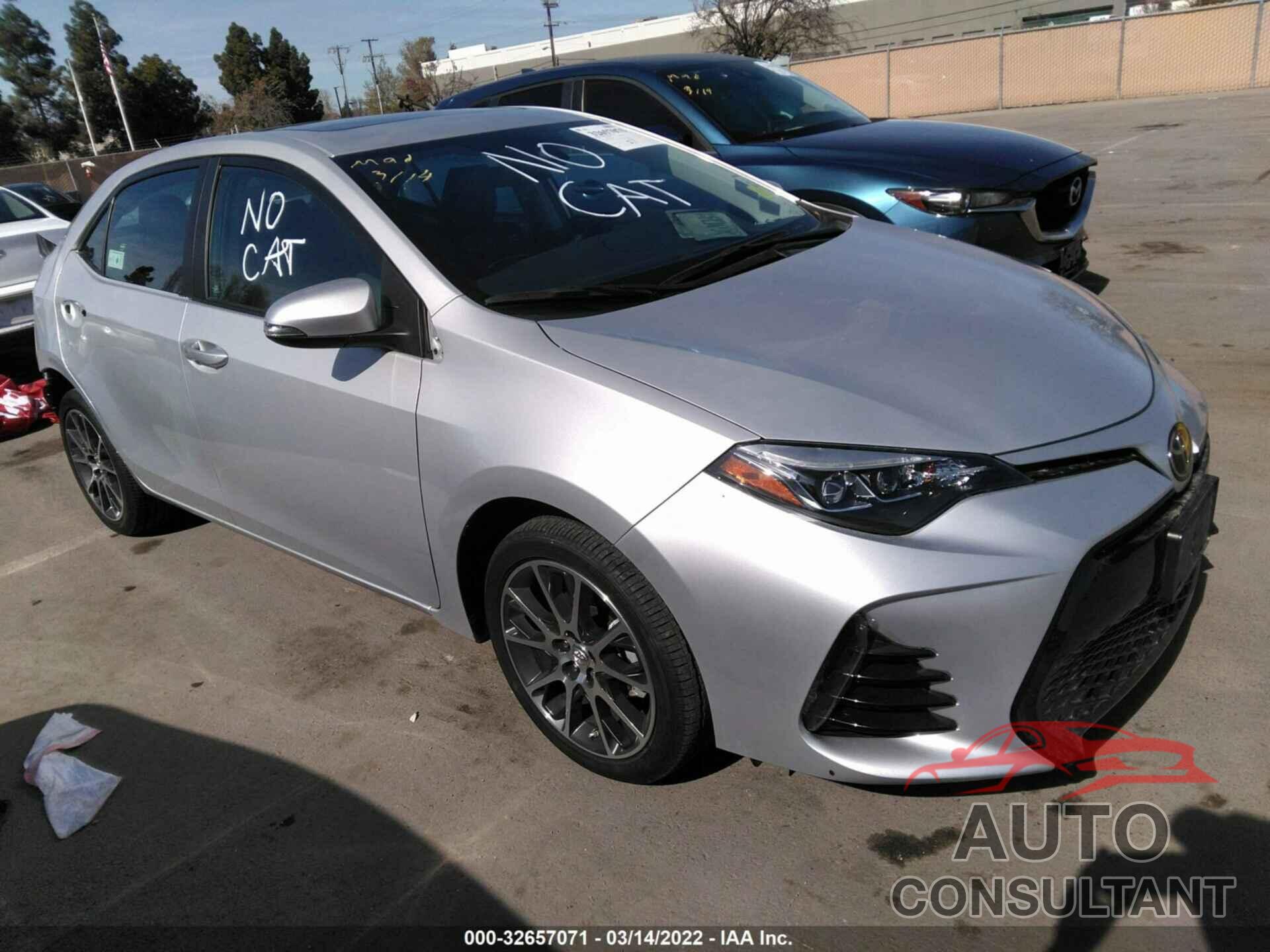TOYOTA COROLLA 2017 - 5YFBURHE3HP639377